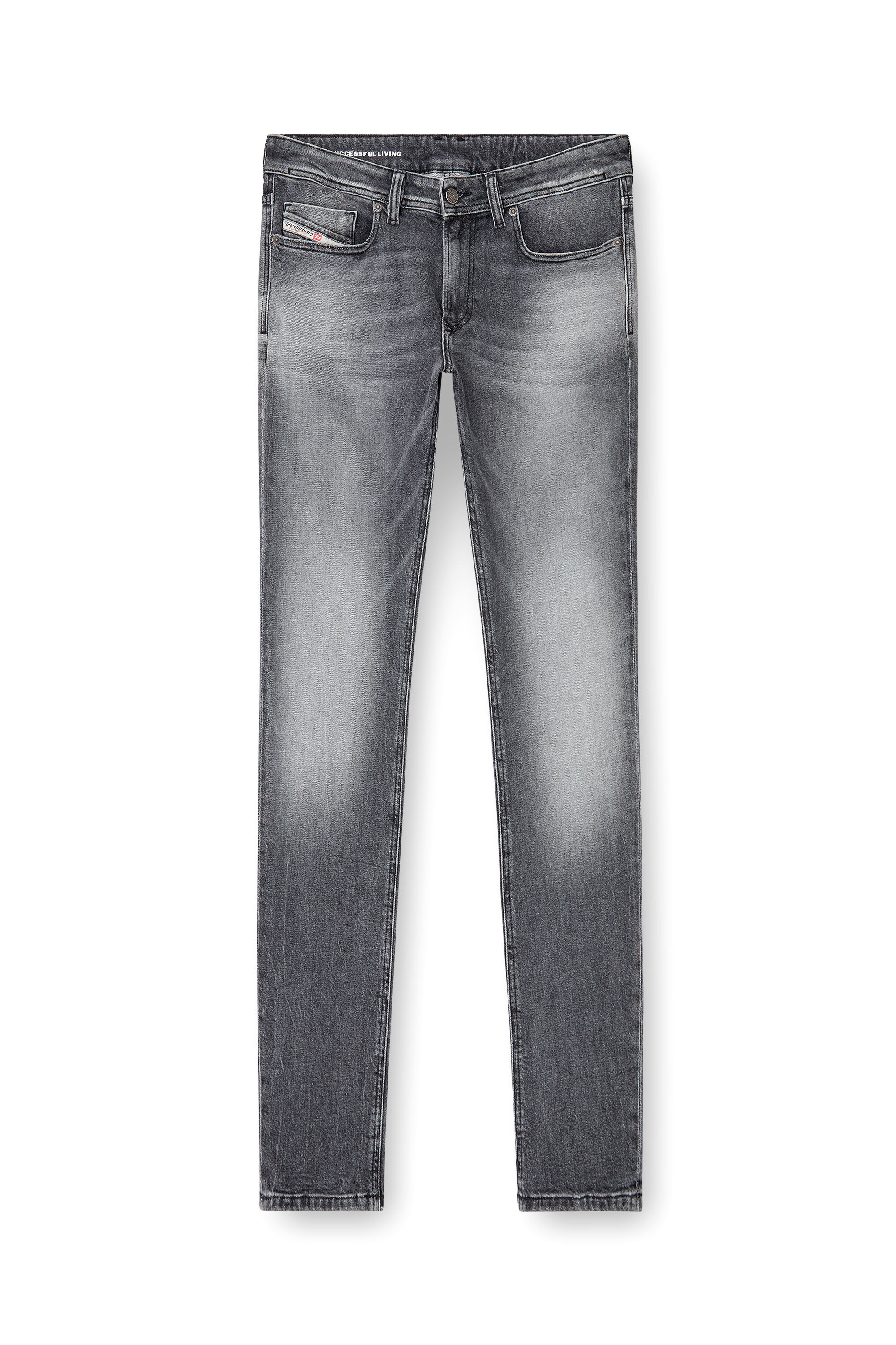 Men's Skinny Jeans | Light Grey | Diesel 1979 Sleenker