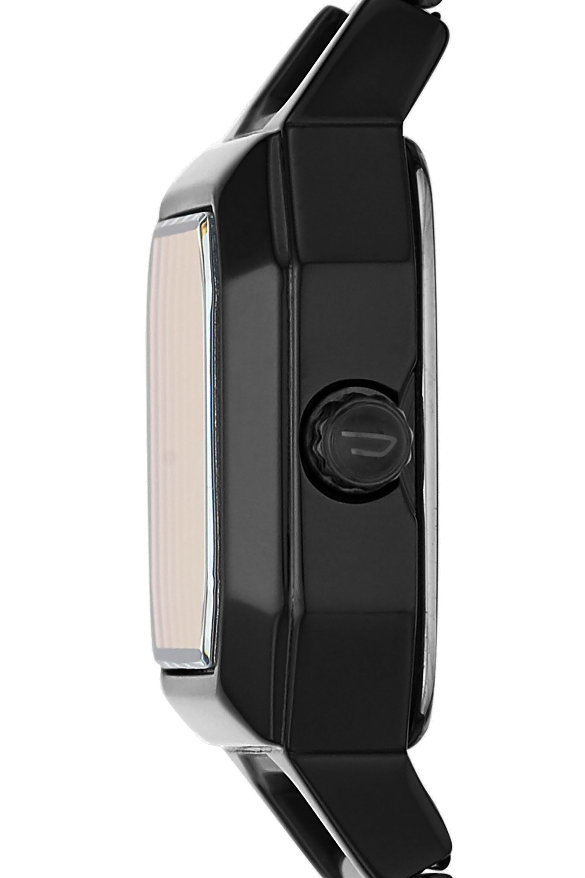 初売り旅行 black three-hand Callie Woman: DZ5594 stainless watch steel 女性用