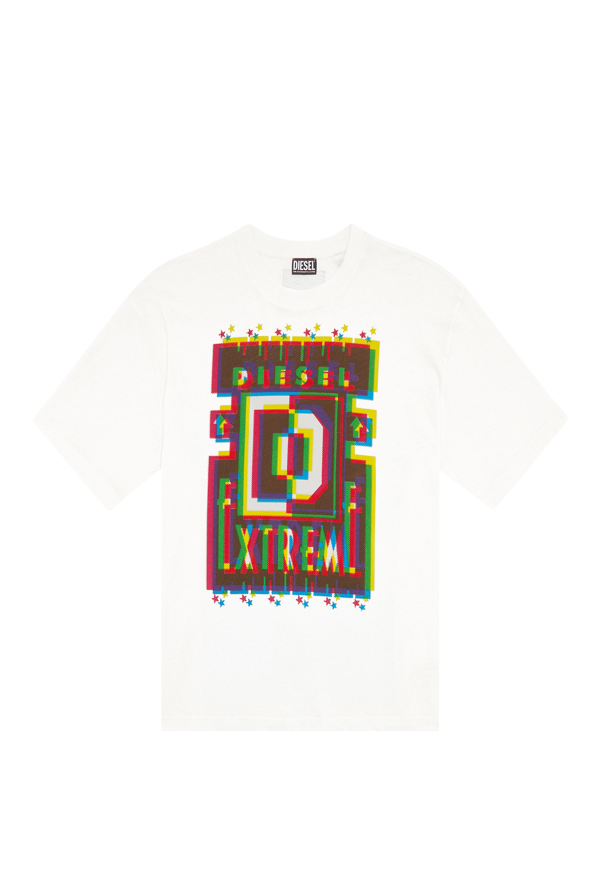 T-WASH-E2 Man: T-shirt with Diesel Extreme print | Diesel T-WASH-E2 Man: T-shirt with Diesel Extreme print | Diesel
