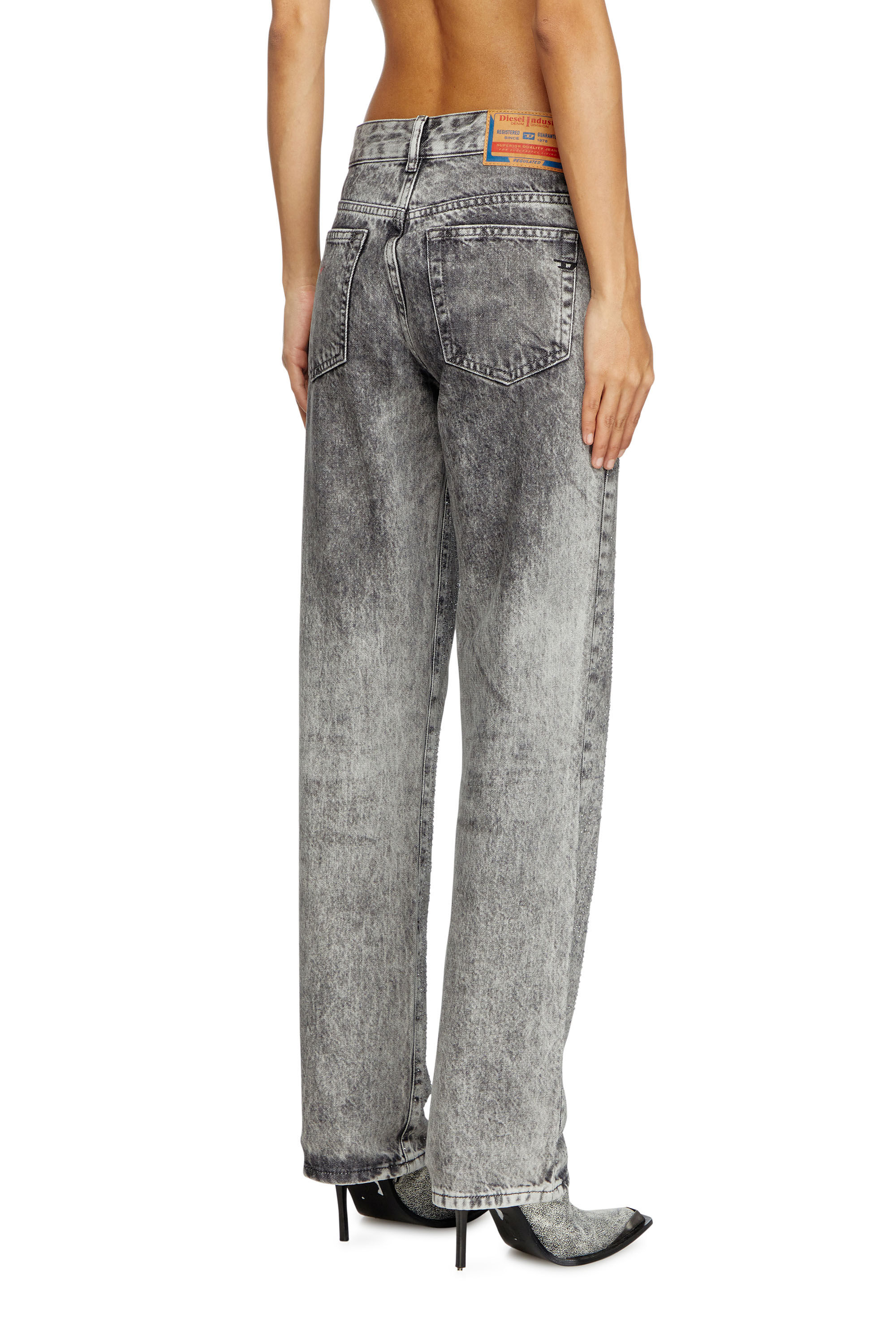 Women's Regular Jeans | Light Grey | Diesel 1989 D-Mine