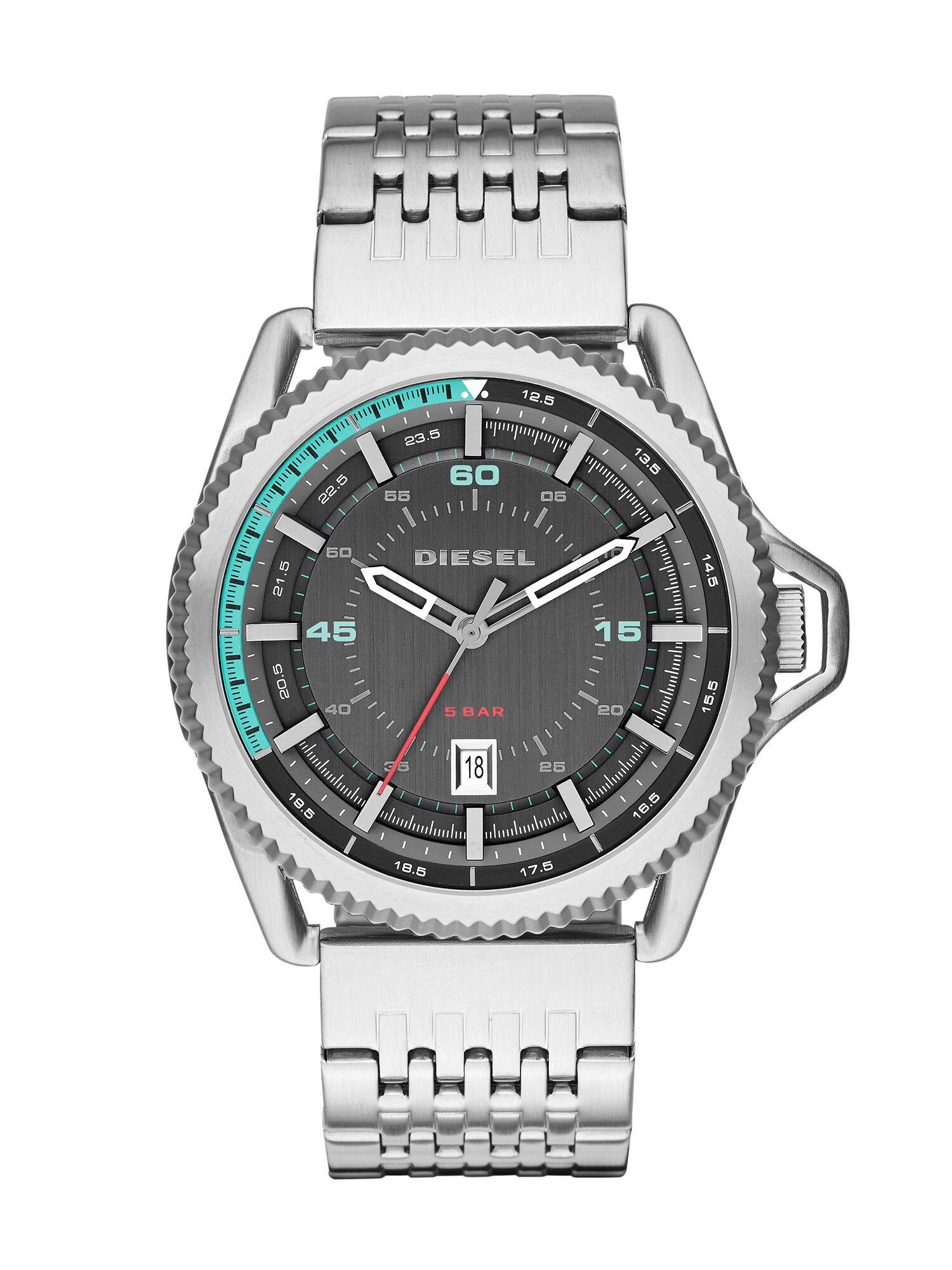 DIESEL - ディーゼル 腕時計 DZ1790 クオーツ ブラック メンズ