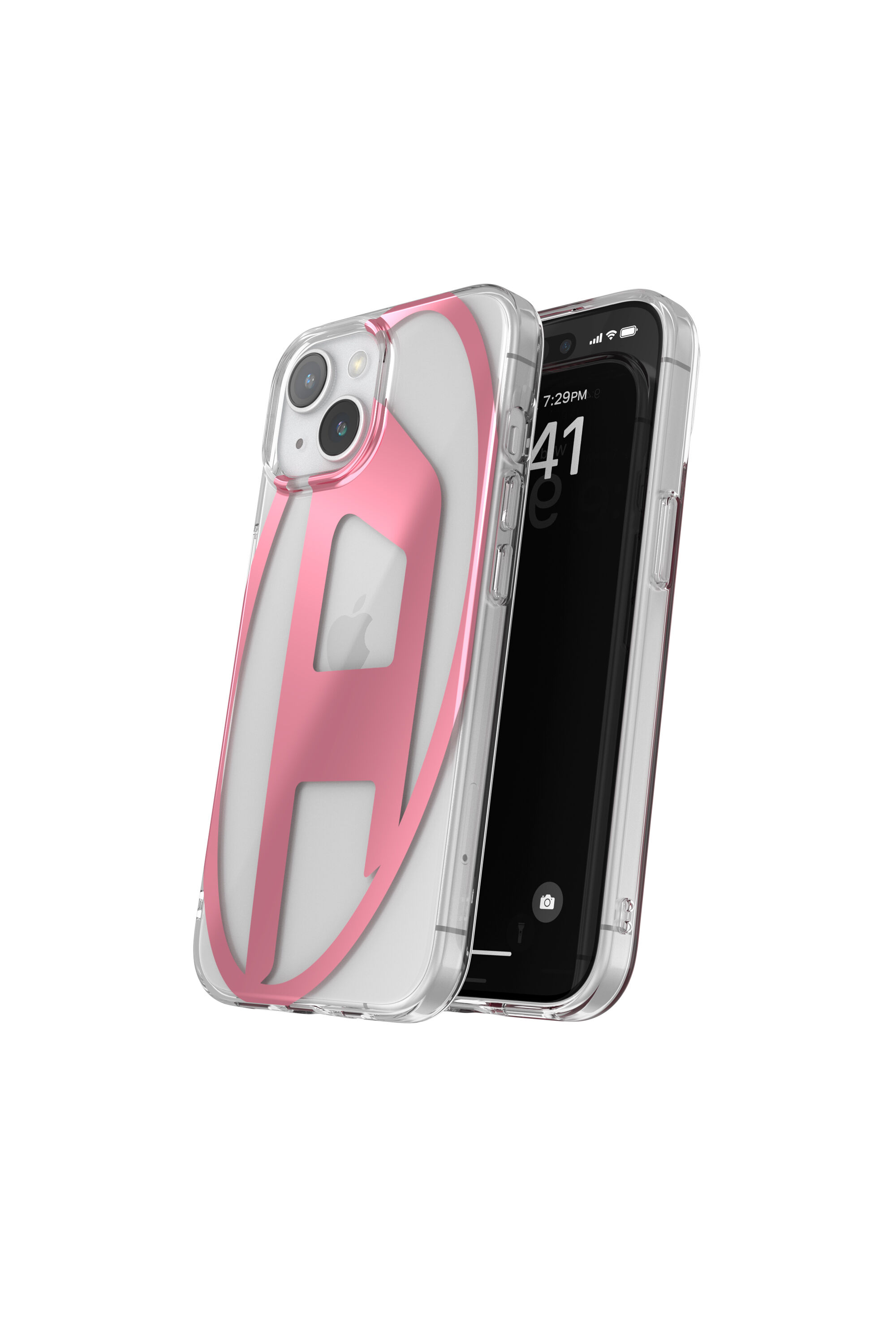 最前線の Oval Women's D Diesel | Pink | iP15 case iPhoneアクセサリー