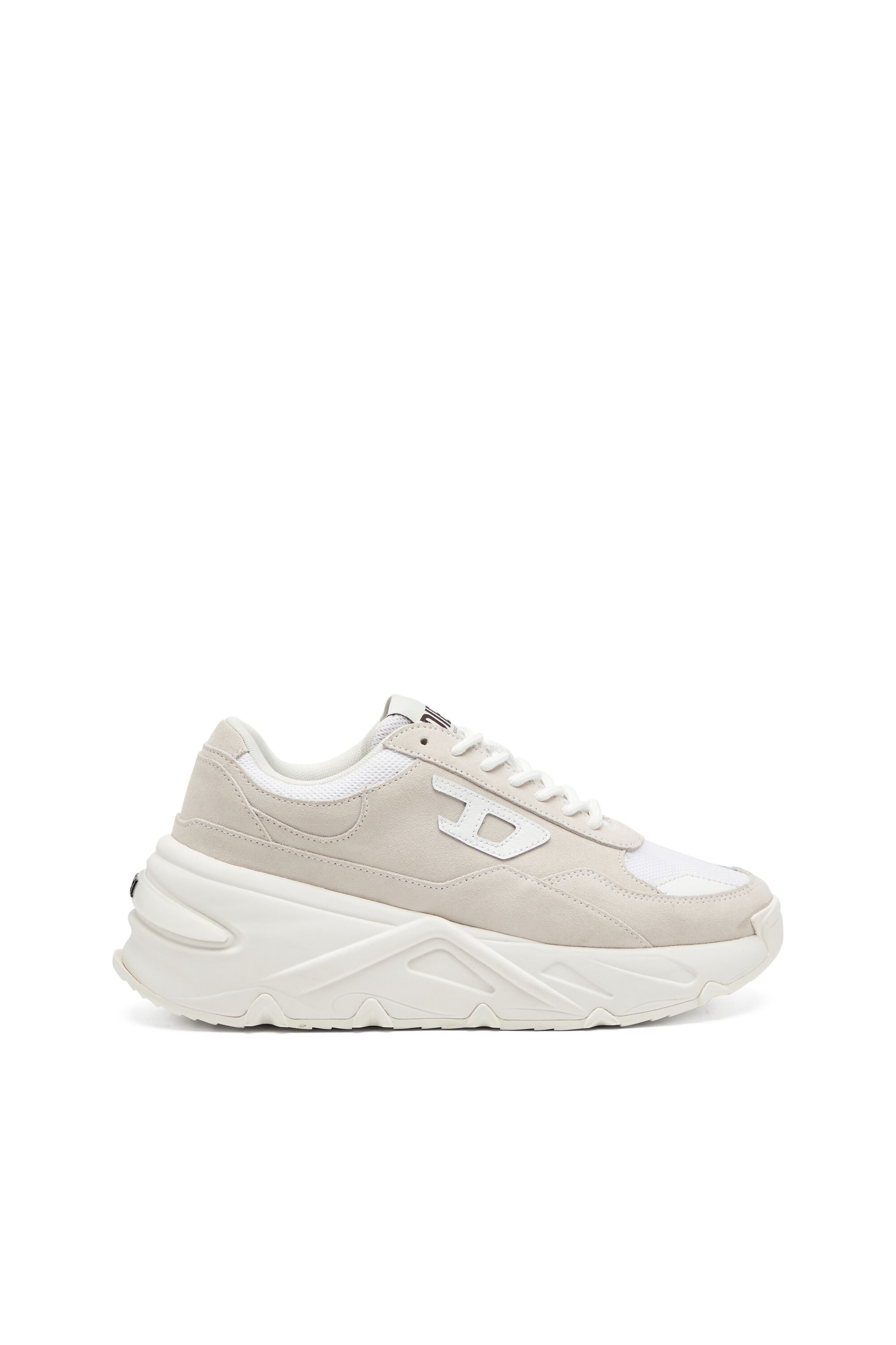 ☆DIESEL☆ S-Savannah W 37 Women's S-Savannah-Platform sneakers in suede and mesh