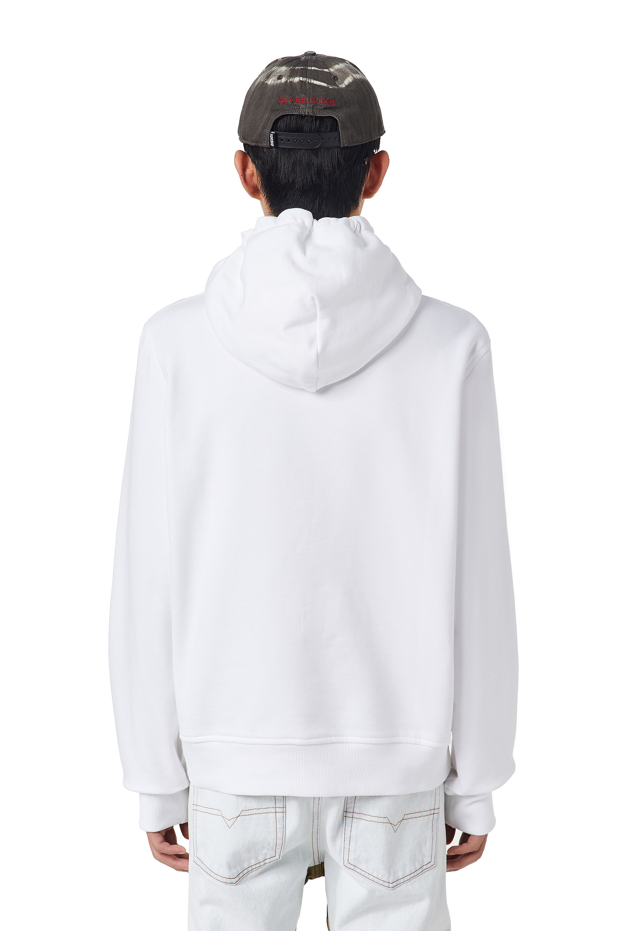 Diesel - S-GINN-HOOD-DIV, White - Image 4
