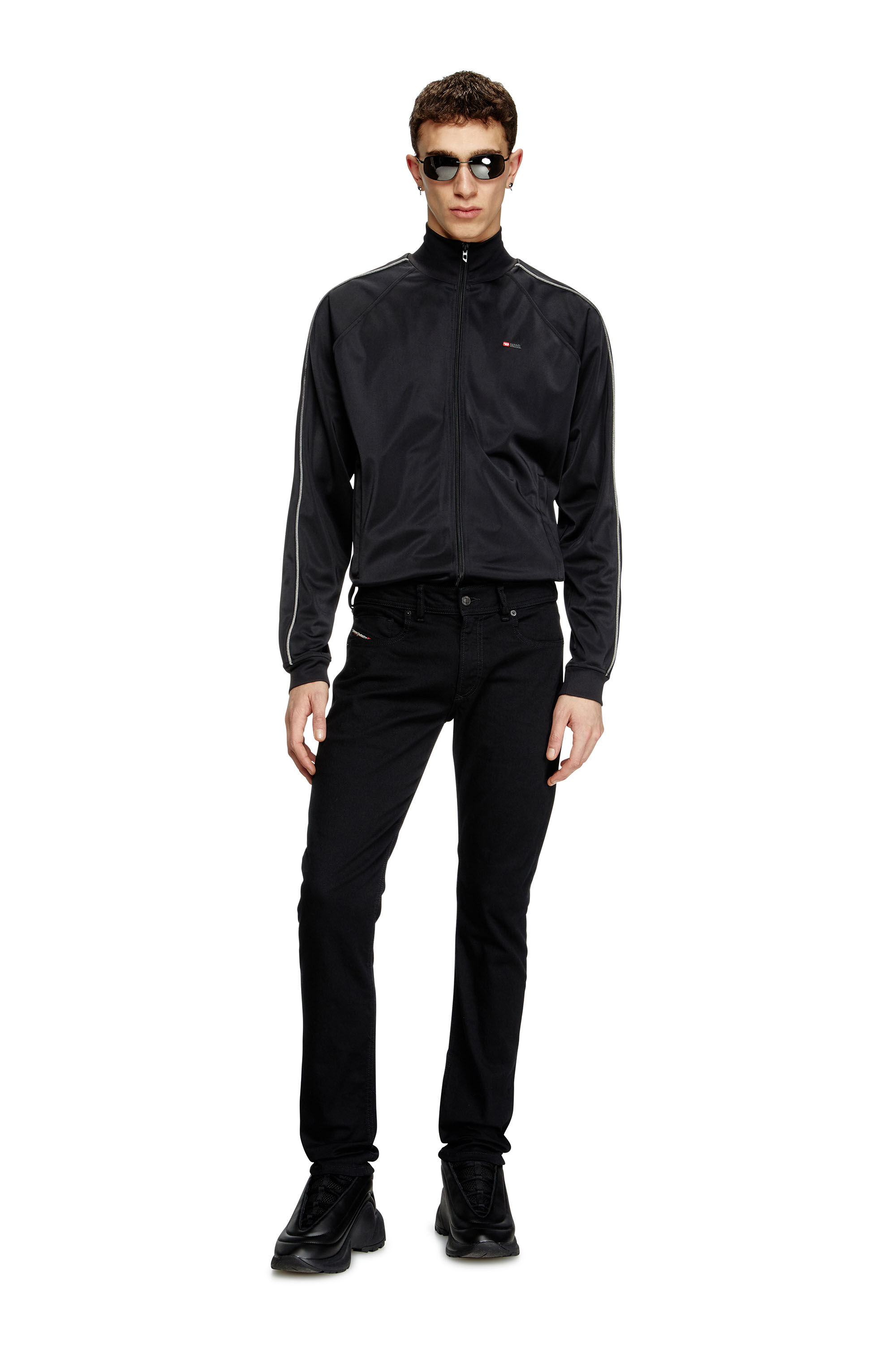 1979 SLEENKER Man: Skinny Jeans low waist | Black/Dark grey