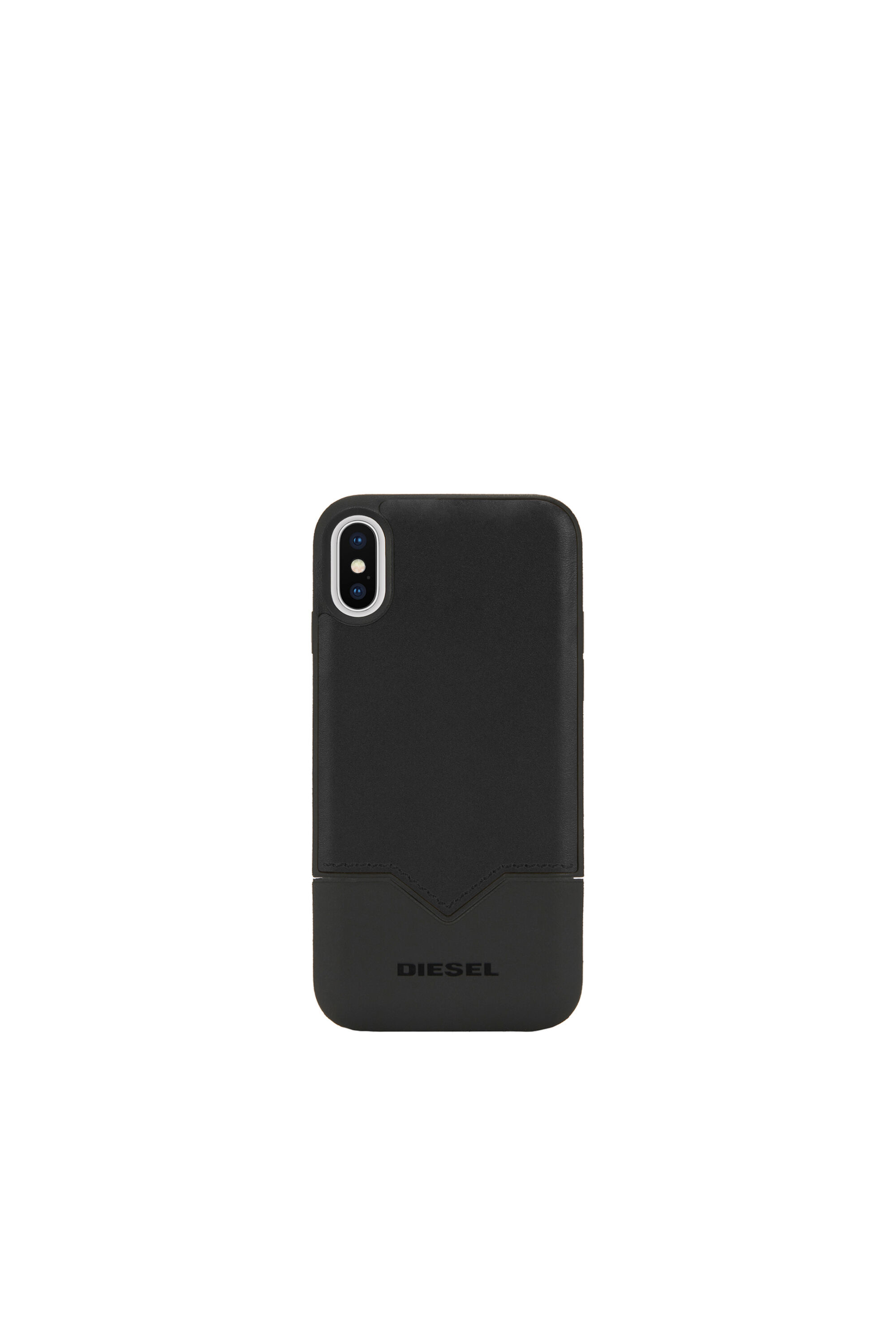 Diesel - CREDIT CARD IPHONE X CASE, Funda para iPhone X y tarjeta de crédito Unisex in Negro - 2