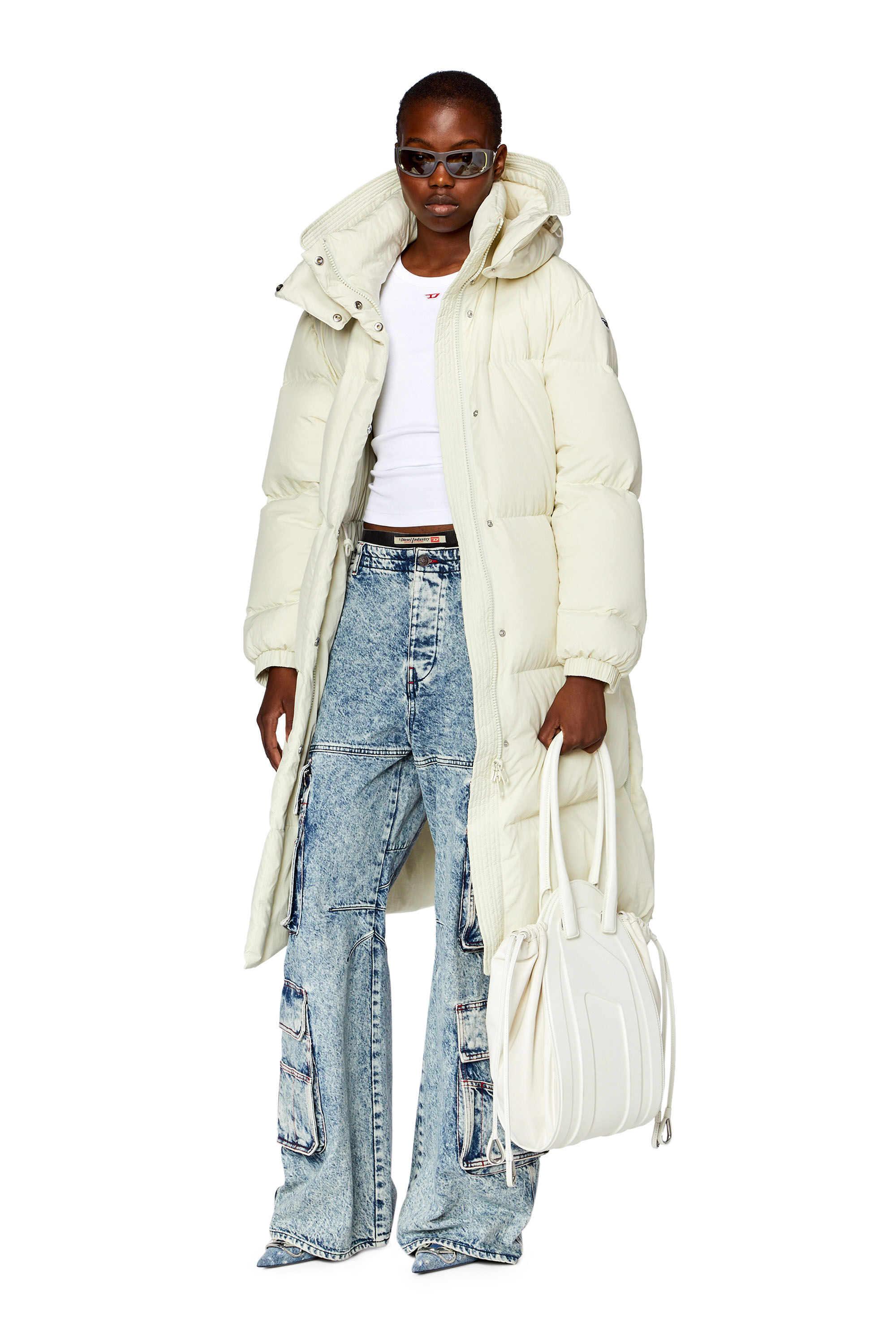 Diesel puffer shop jacket women's