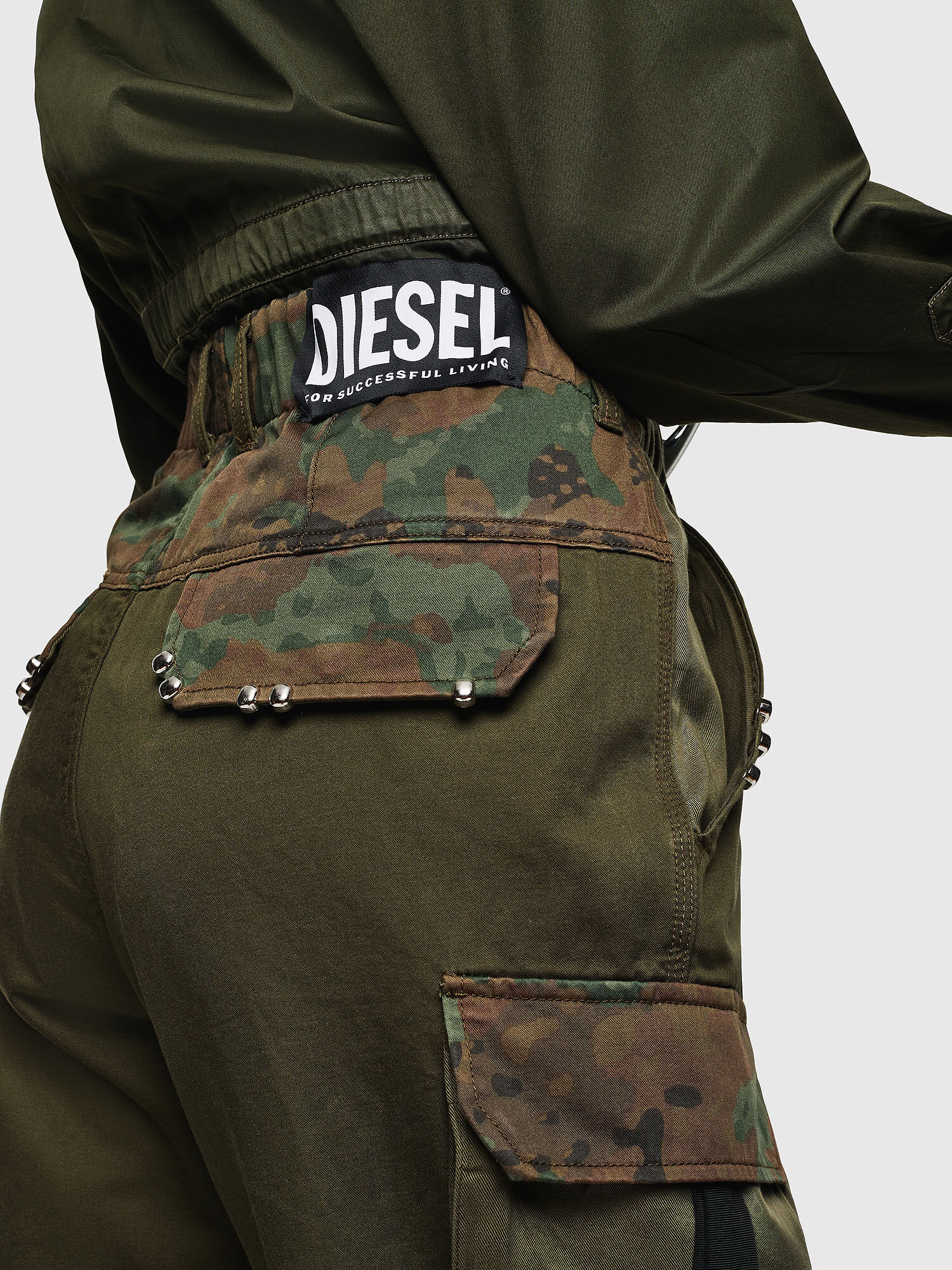 Diesel - P-THENA-A, Green Camouflage - Image 3