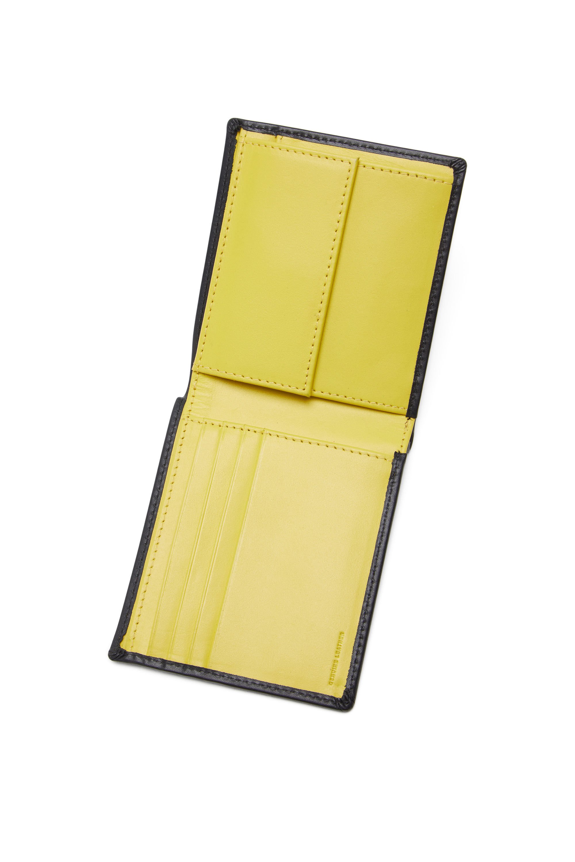 Diesel - BI-FOLD COIN S, Man Bi-fold wallet in smooth leather in Multicolor - Image 3