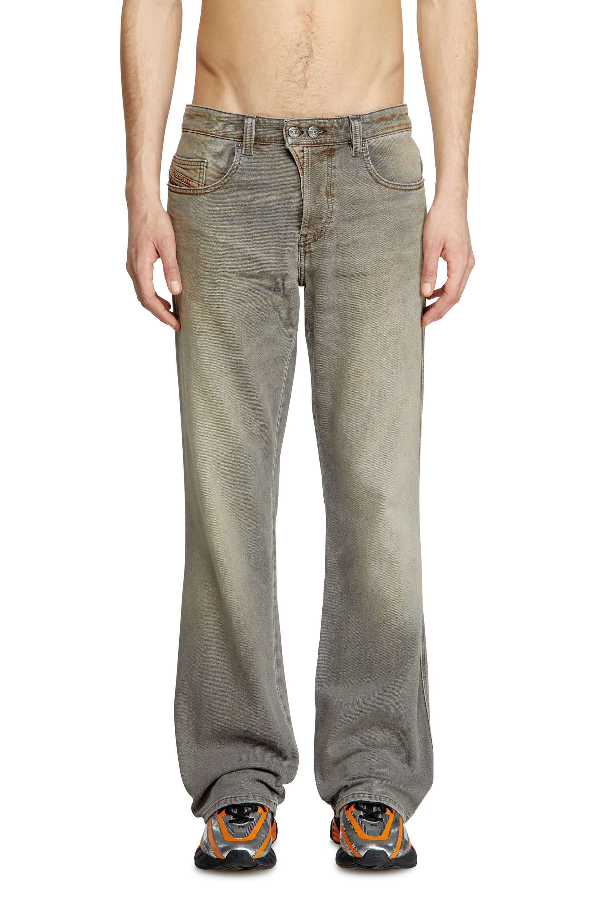 Men's Bootcut Jeans | Light Grey | Diesel 1998 D-Buck
