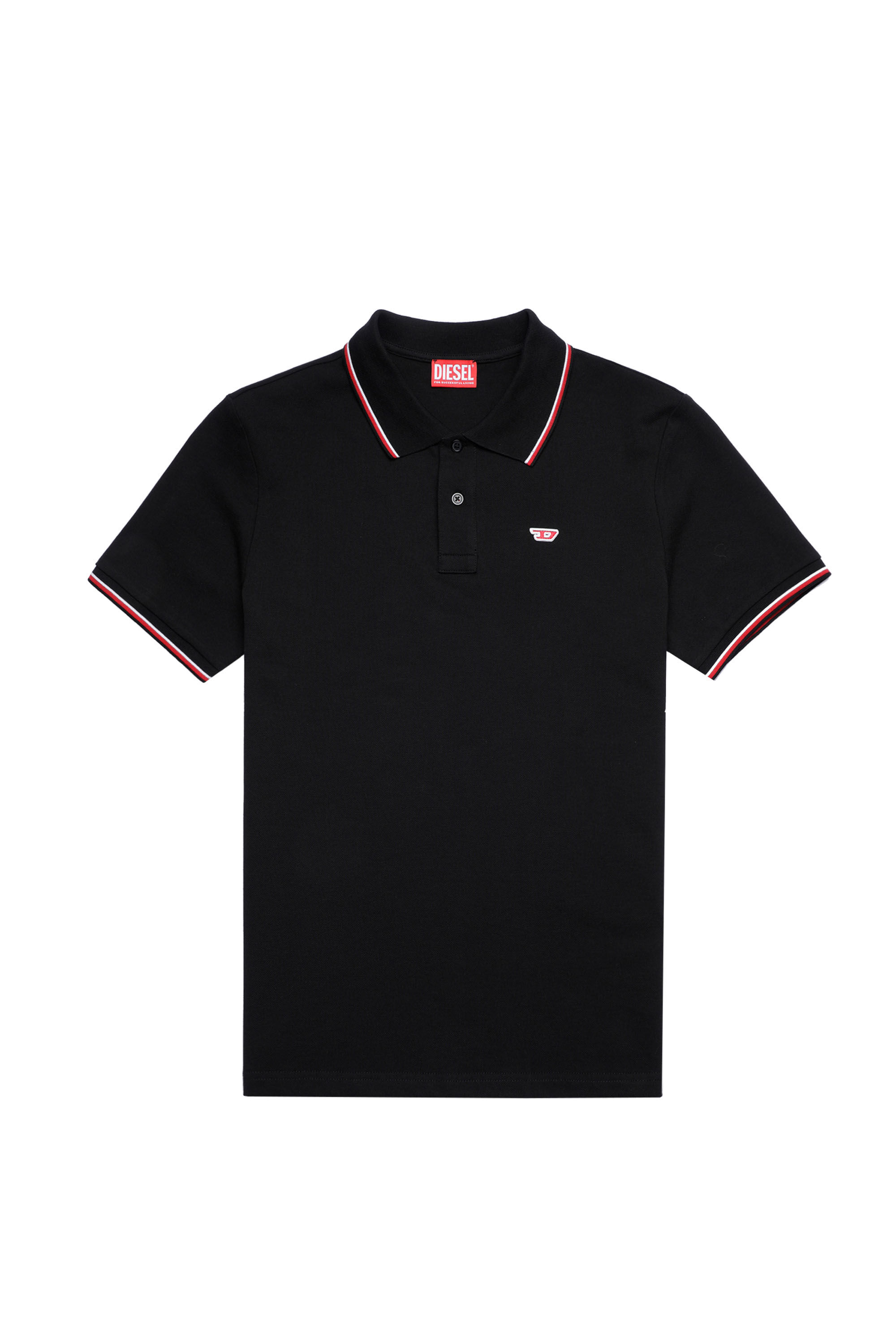 T-SMITH-D Man: Responsible polo shirt with D logo | Diesel