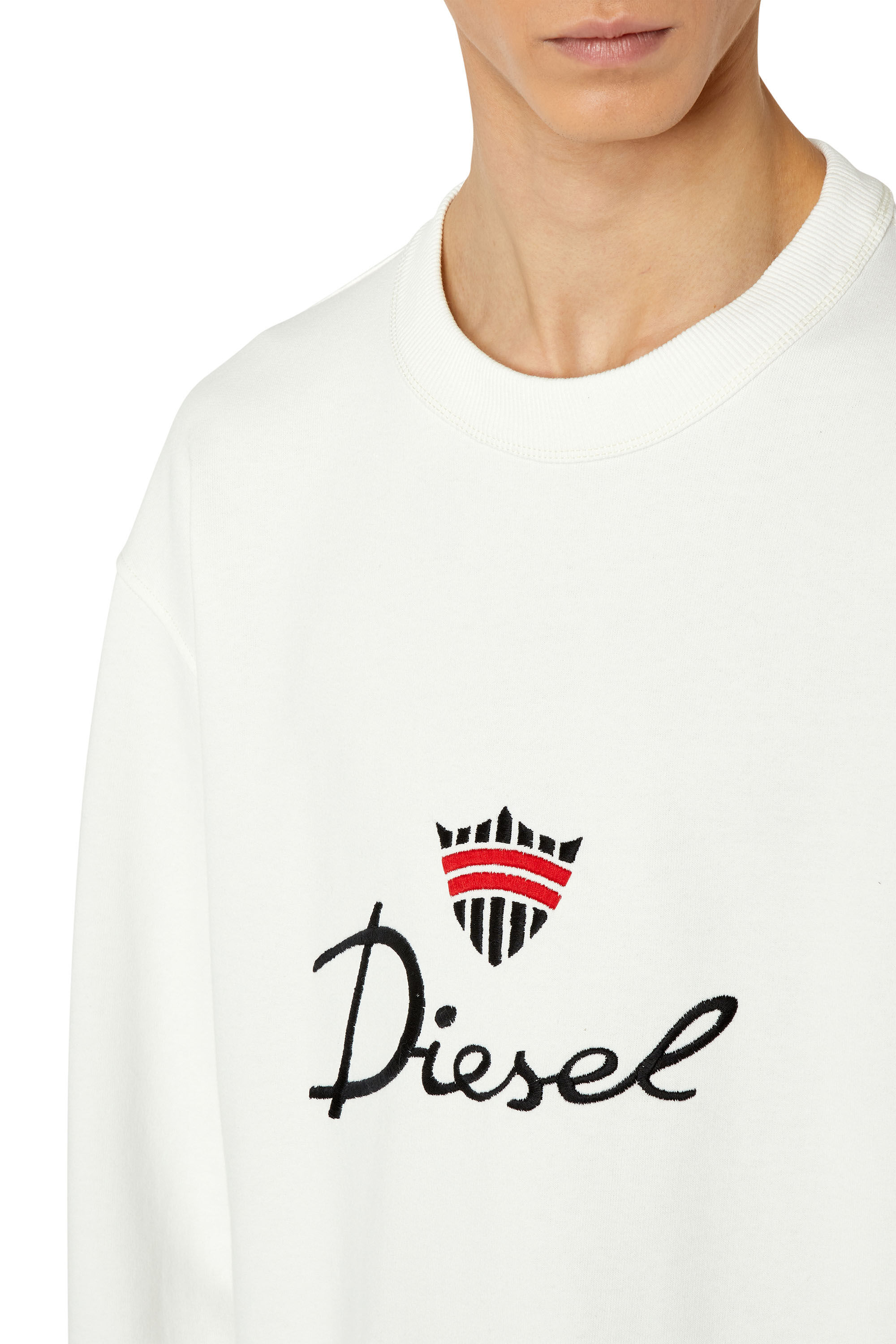 S logo sweatshirt top