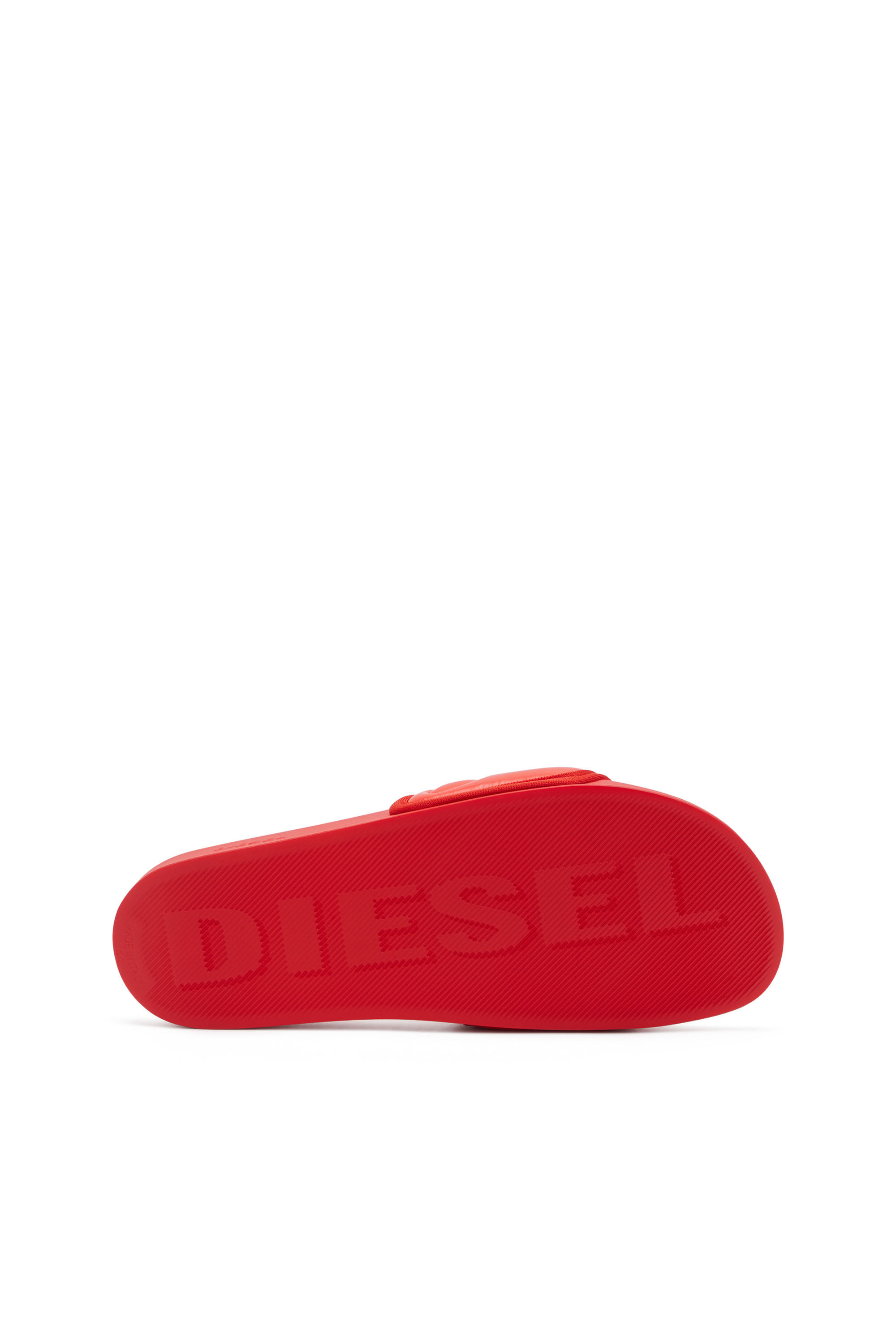 SA-MAYEMI PUF X: Pool slides with puffy D logo | Diesel