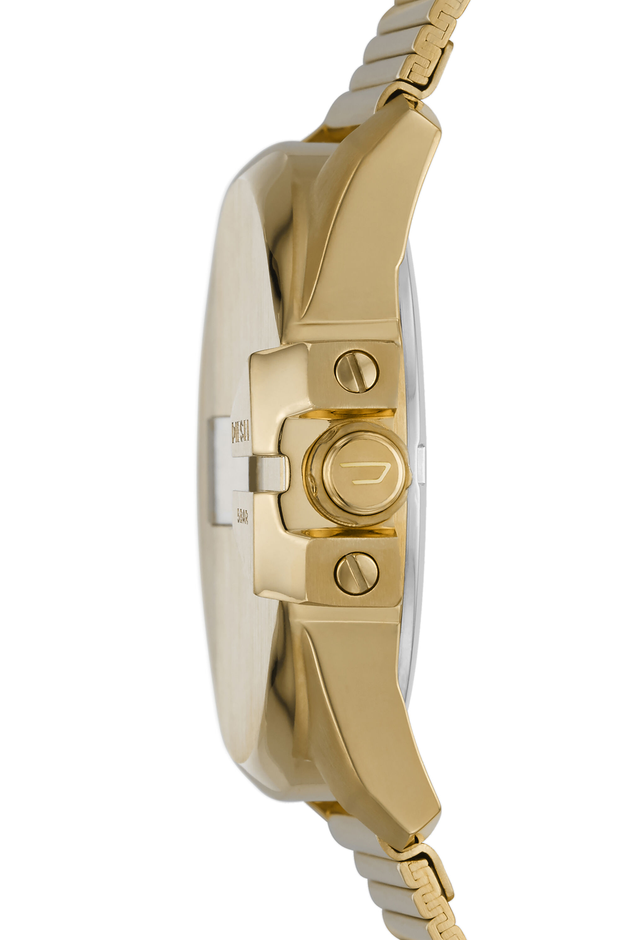 DZ1961: Gold digital steel watch | Diesel Baby Chief