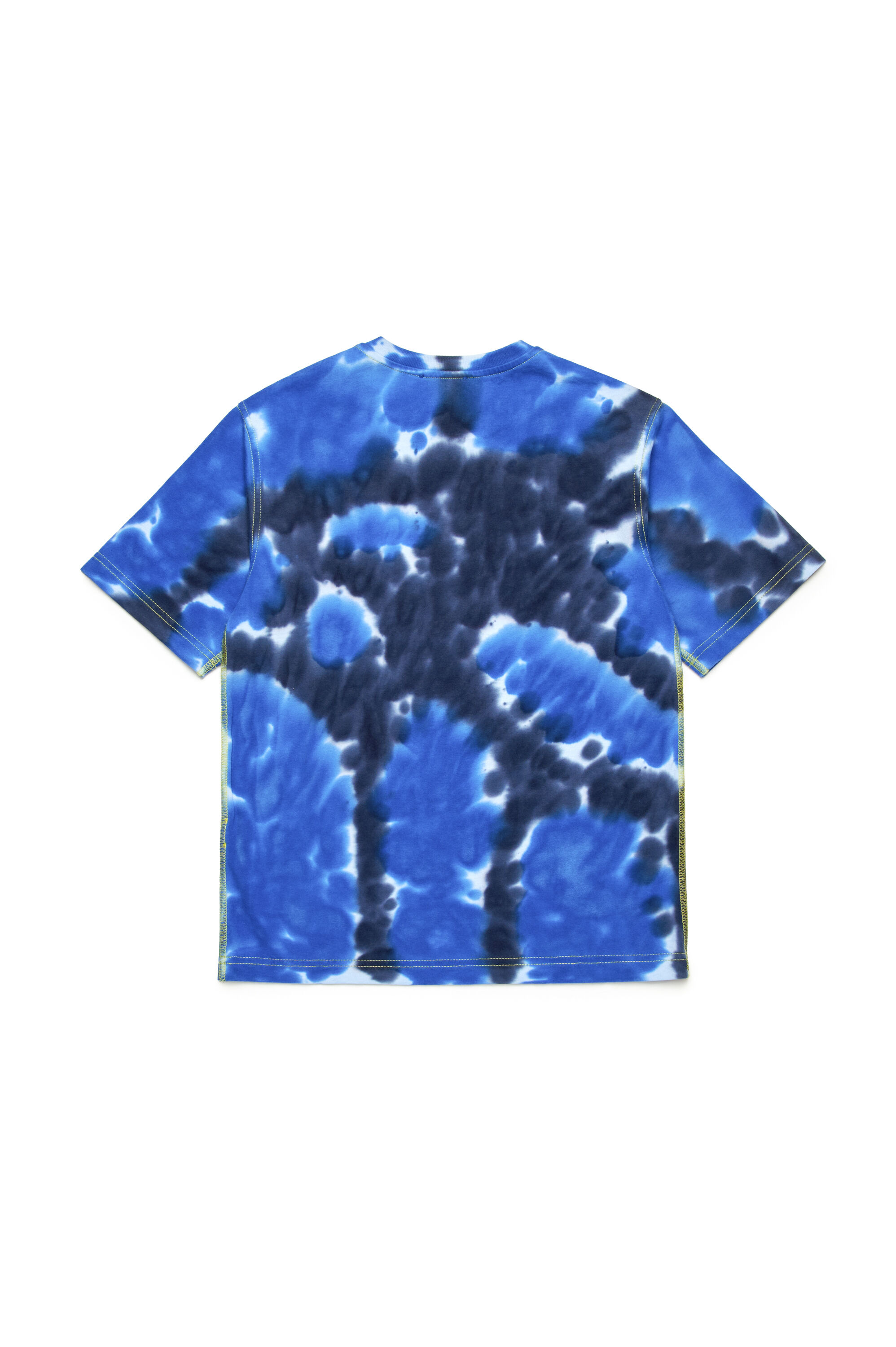 【DIESEL】NAVY BLUE T-BOXT-N15 T-SHIRT T-shirt with batik print | Blue | 4-16 YEARS Boys | Diesel