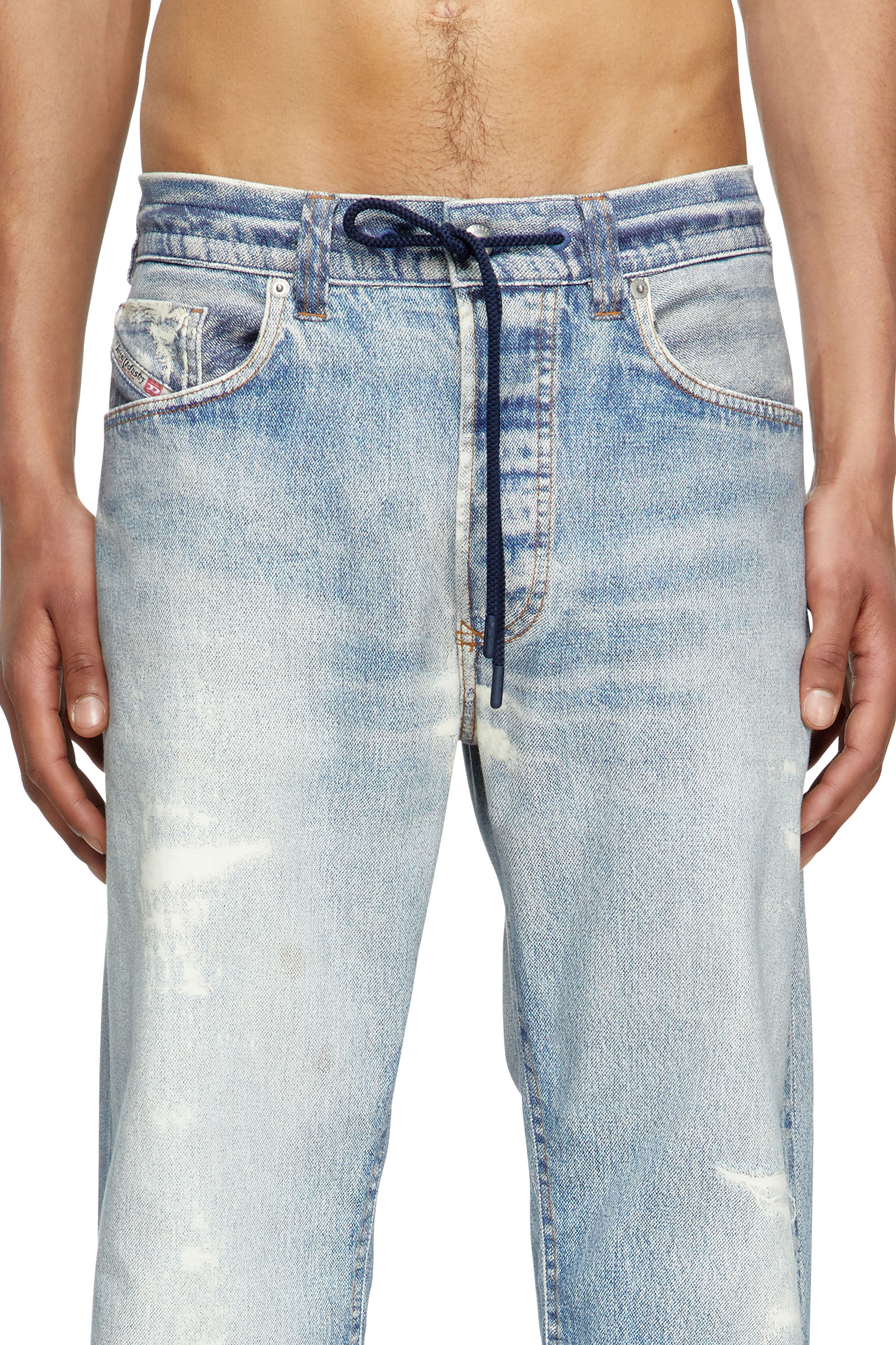 Diesel - Relaxed 2080 D-Reel Joggjeans® 068RX Hombre, Azul Claro - 5