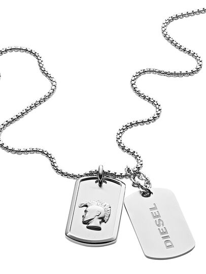 DX1210, Silver Diesel - DX1210, Silver - Necklaces - Image 1