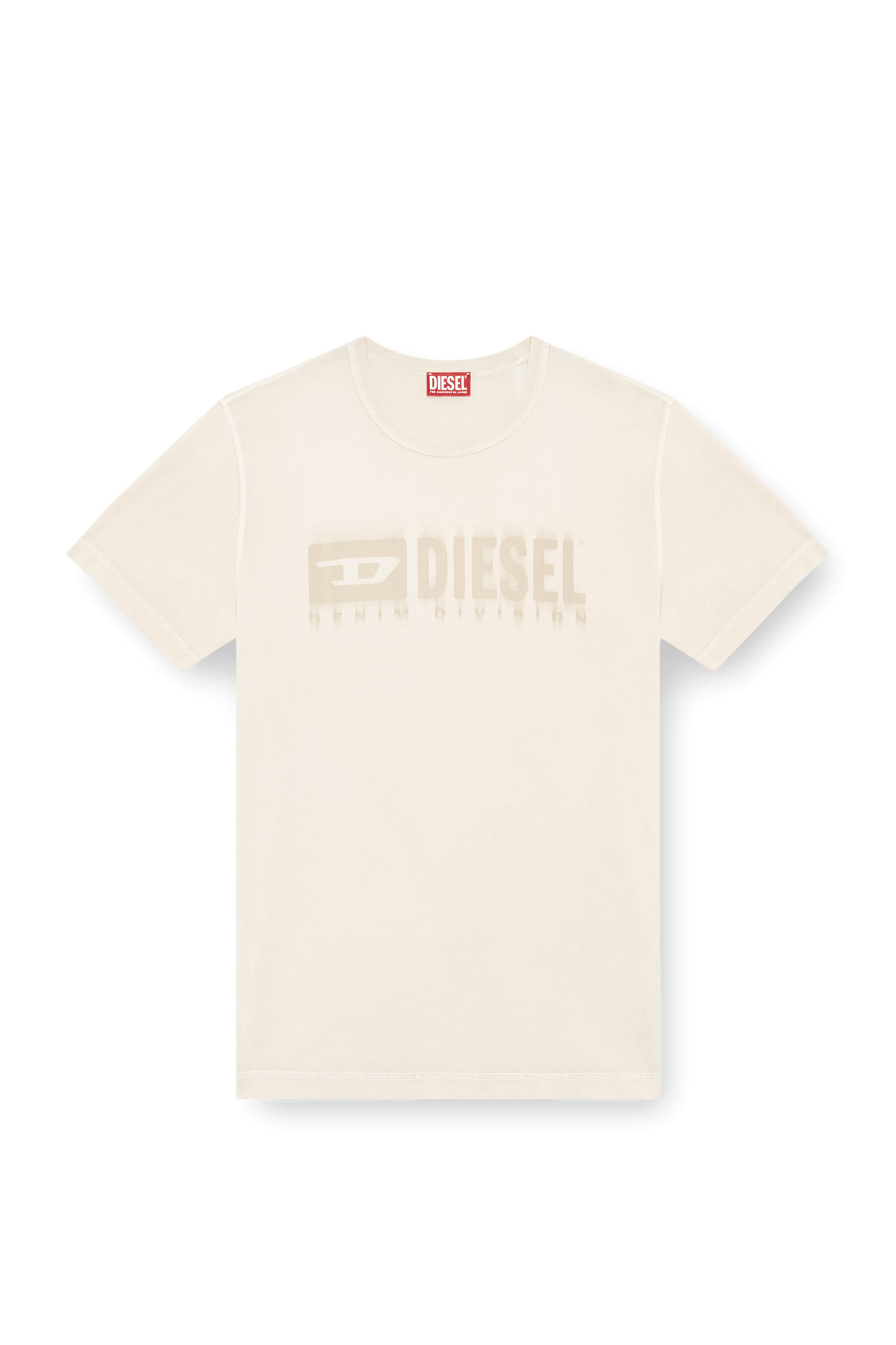 Diesel - T-ADJUST-K4, Hombre Camiseta con tratamiento desteñido por el sol in Beige - Image 2