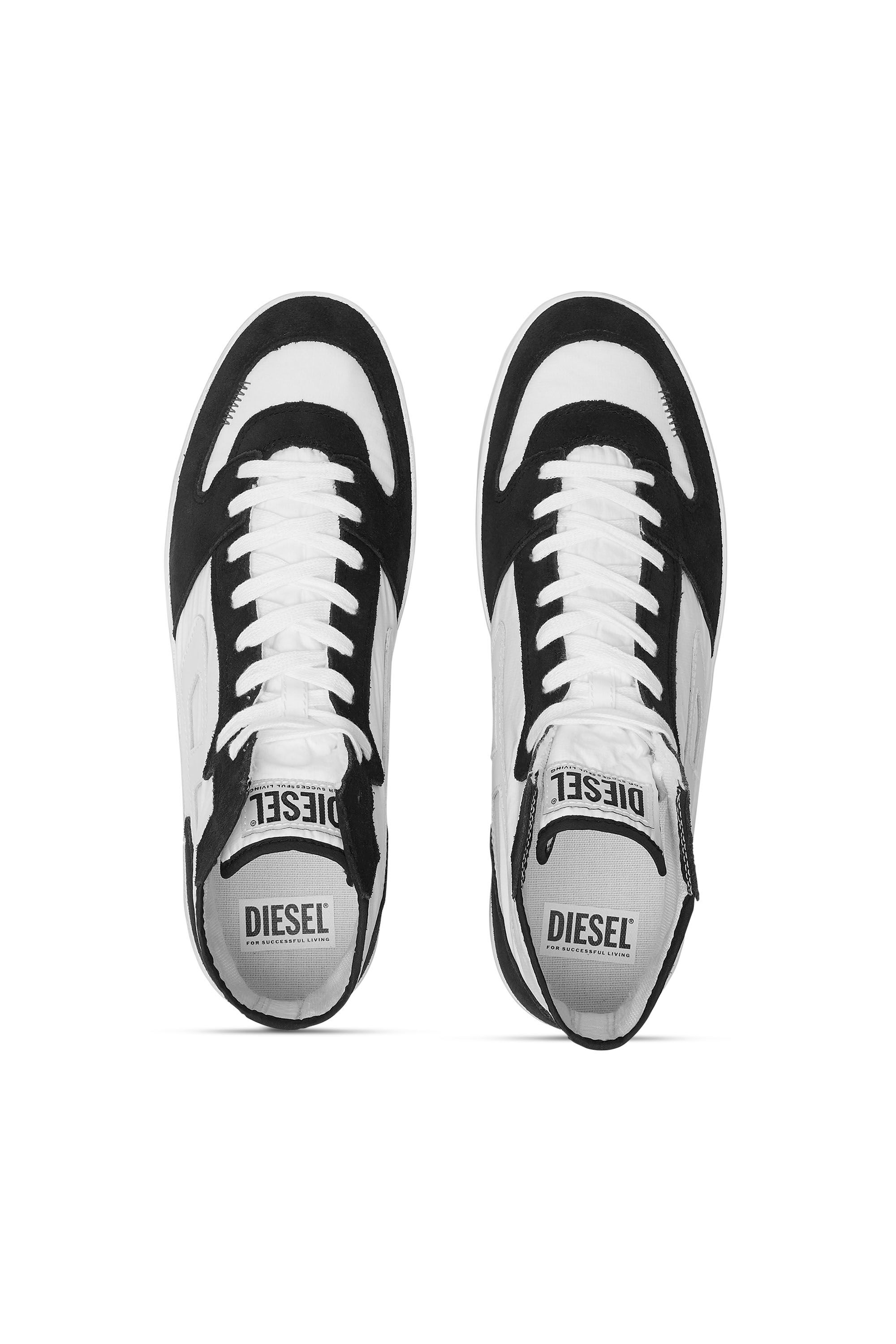 Diesel - S-LEROJI D-1 MID, S-Leroji D-Deportivas altas de ripstop acolchado y gamuza Hombre in Multicolor - 4