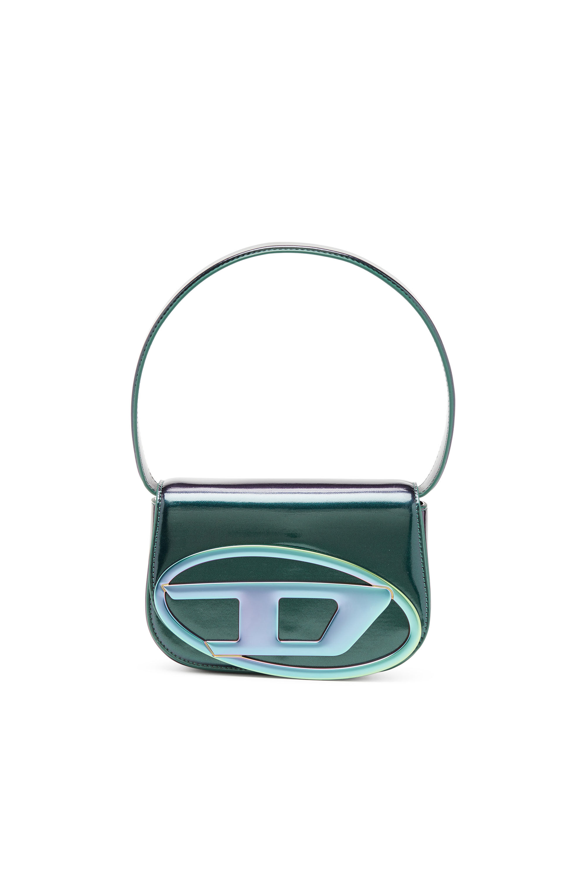 【DIESEL】 1DR KEY 1DR keyring with iridescent finish Green Diesel Women's' 1DR Micro Keyring in Green | LN-CC®