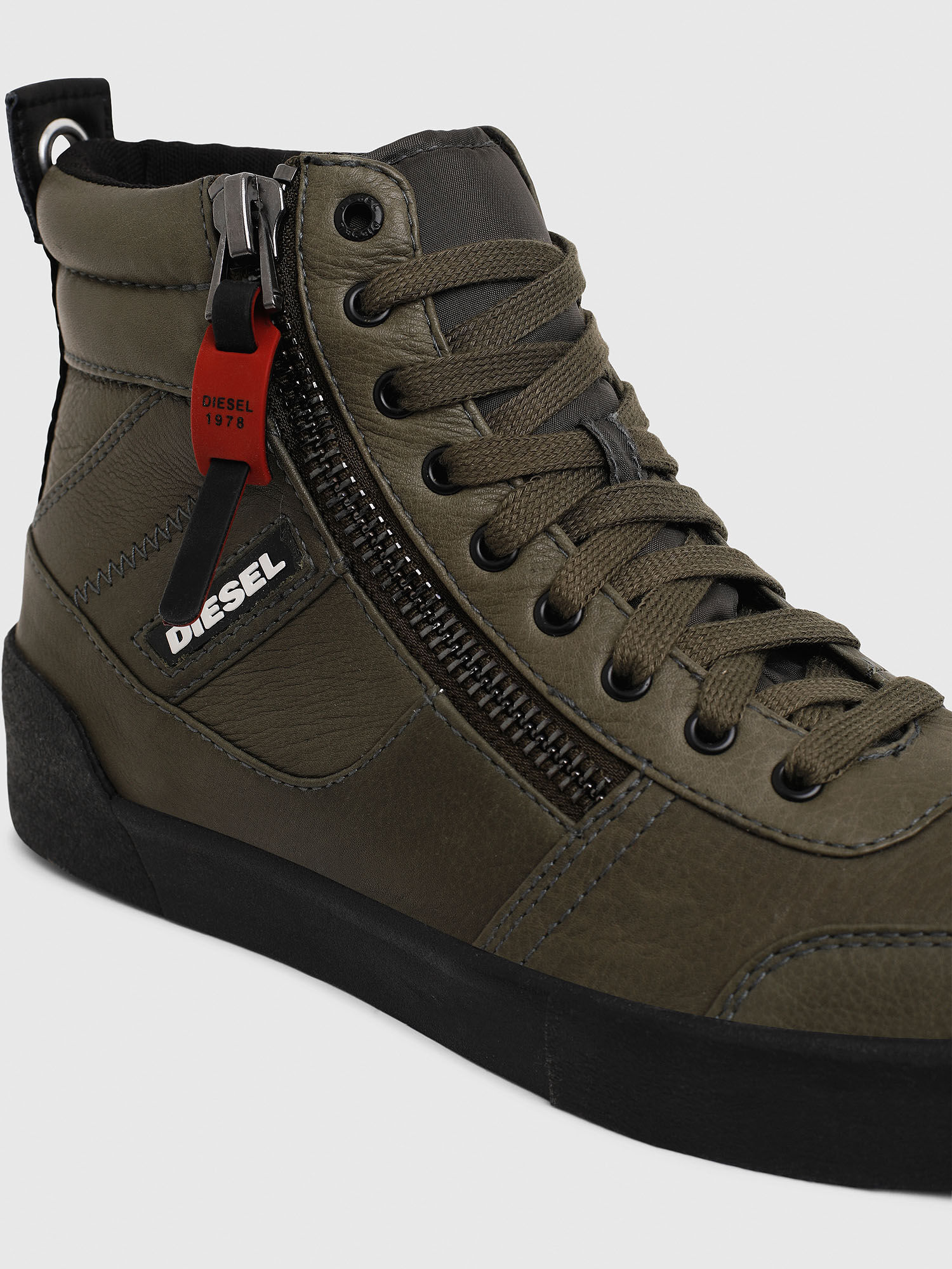 diesel shoes green