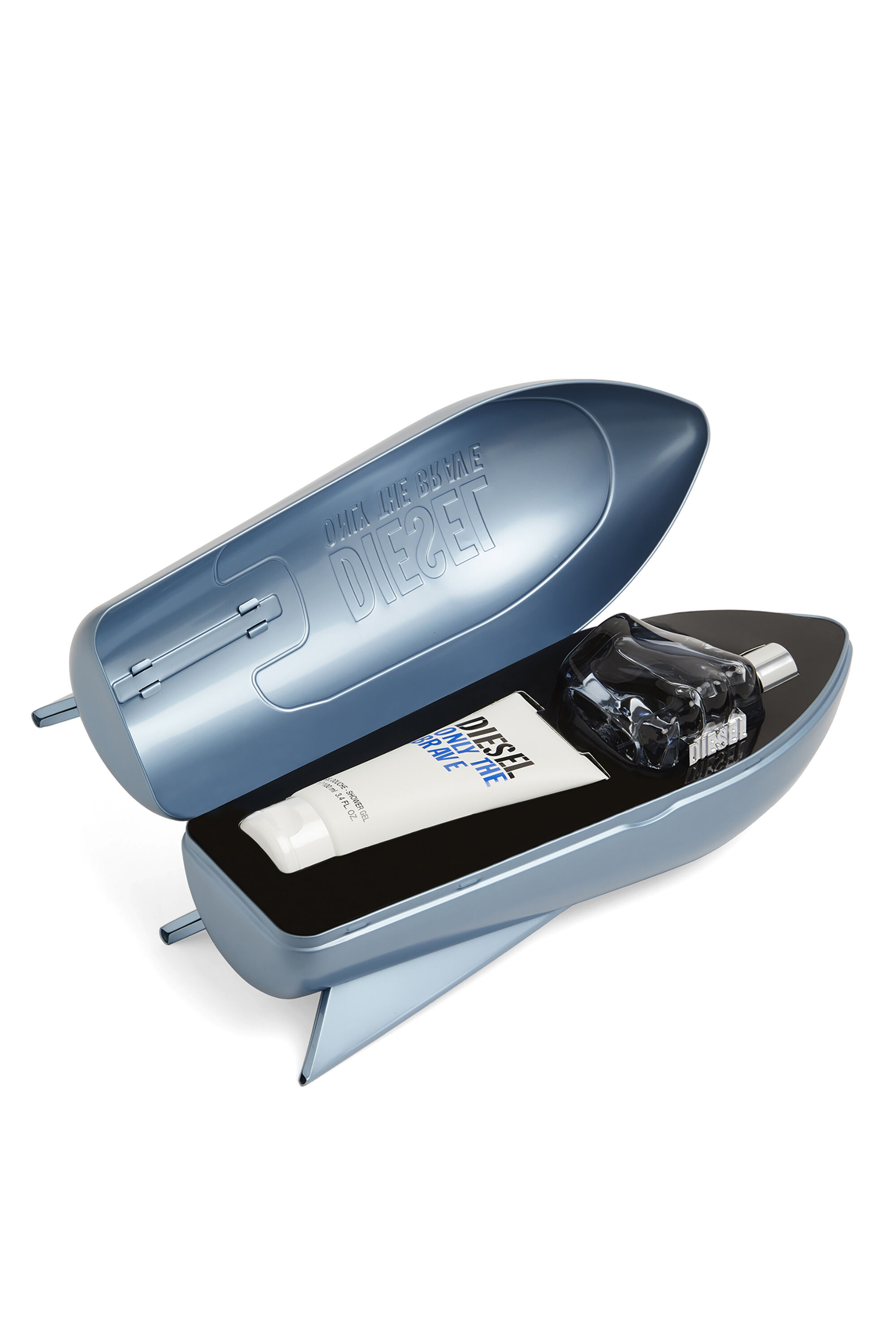 Diesel - ONLY THE BRAVE 75ML PREMIUM GIFT SET, Set de regalo ONLY THE BRAVE Hombre in Azul marino - 2