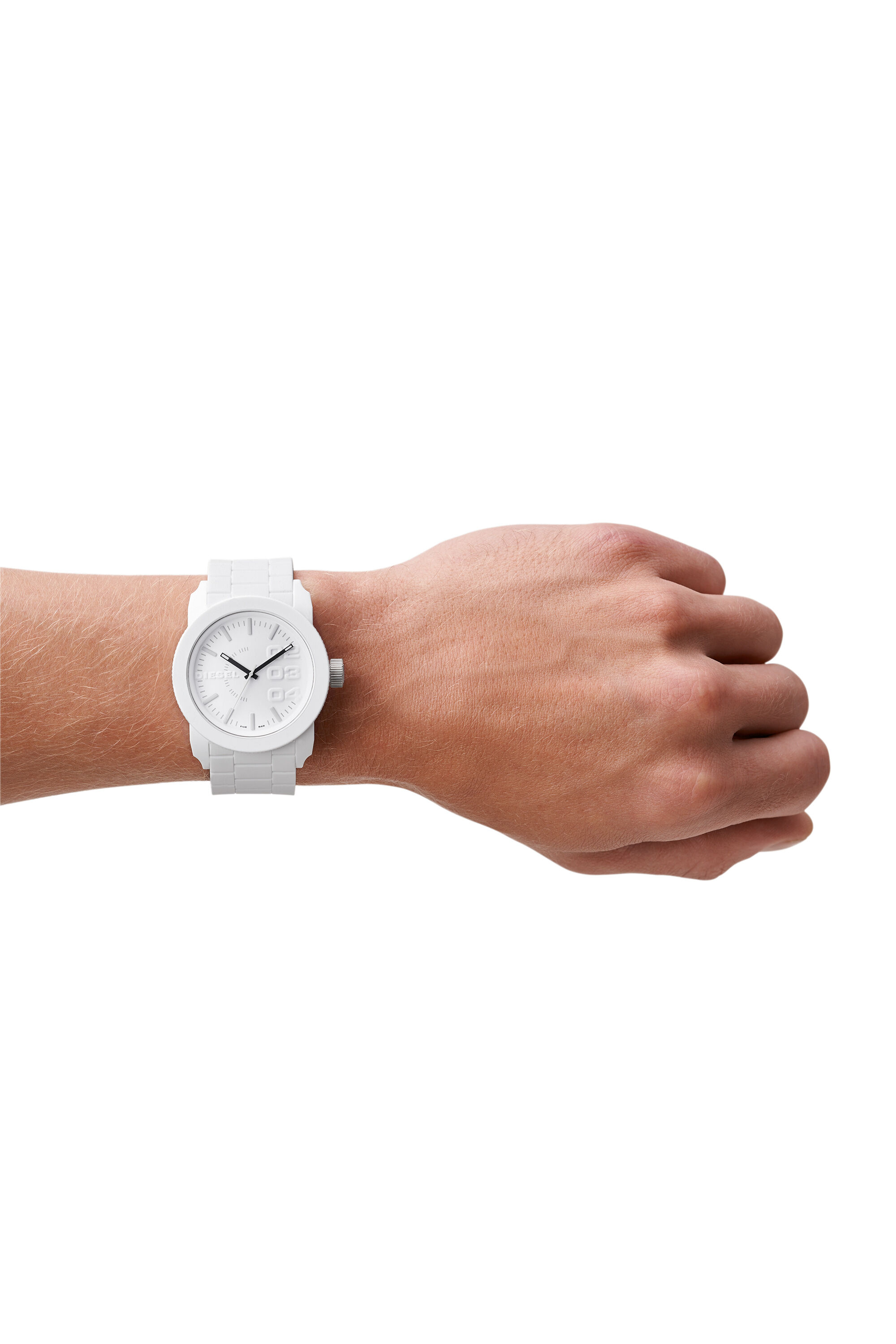 新品✨ディーゼル DIESEL フランチャイズ 腕時計 DZ1436 ホワイト - 時計