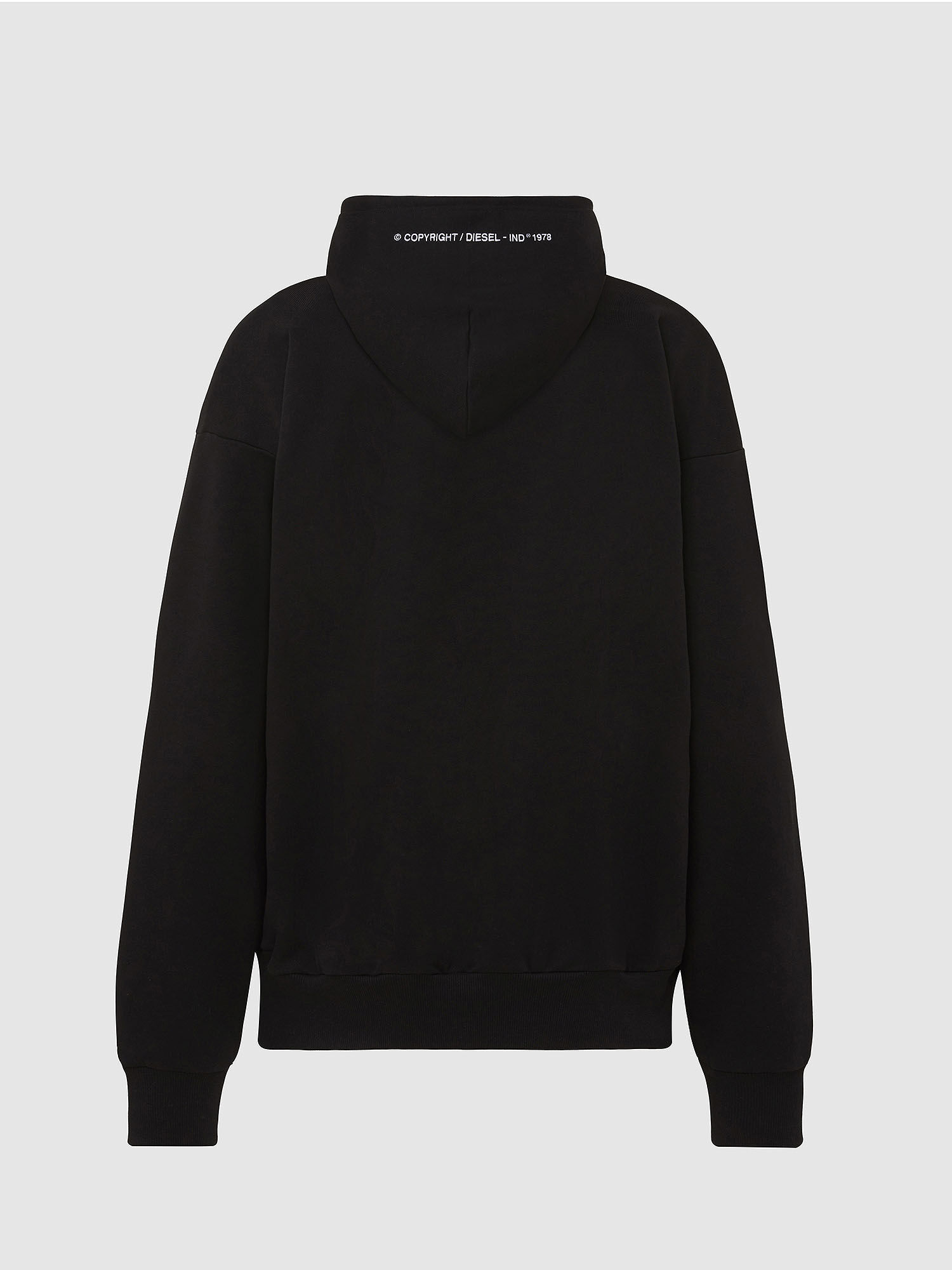 diesel hoodie grey