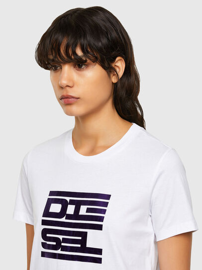 T-SILY-K5, White Diesel - T-SILY-K5, White - T-Shirts - Image 3