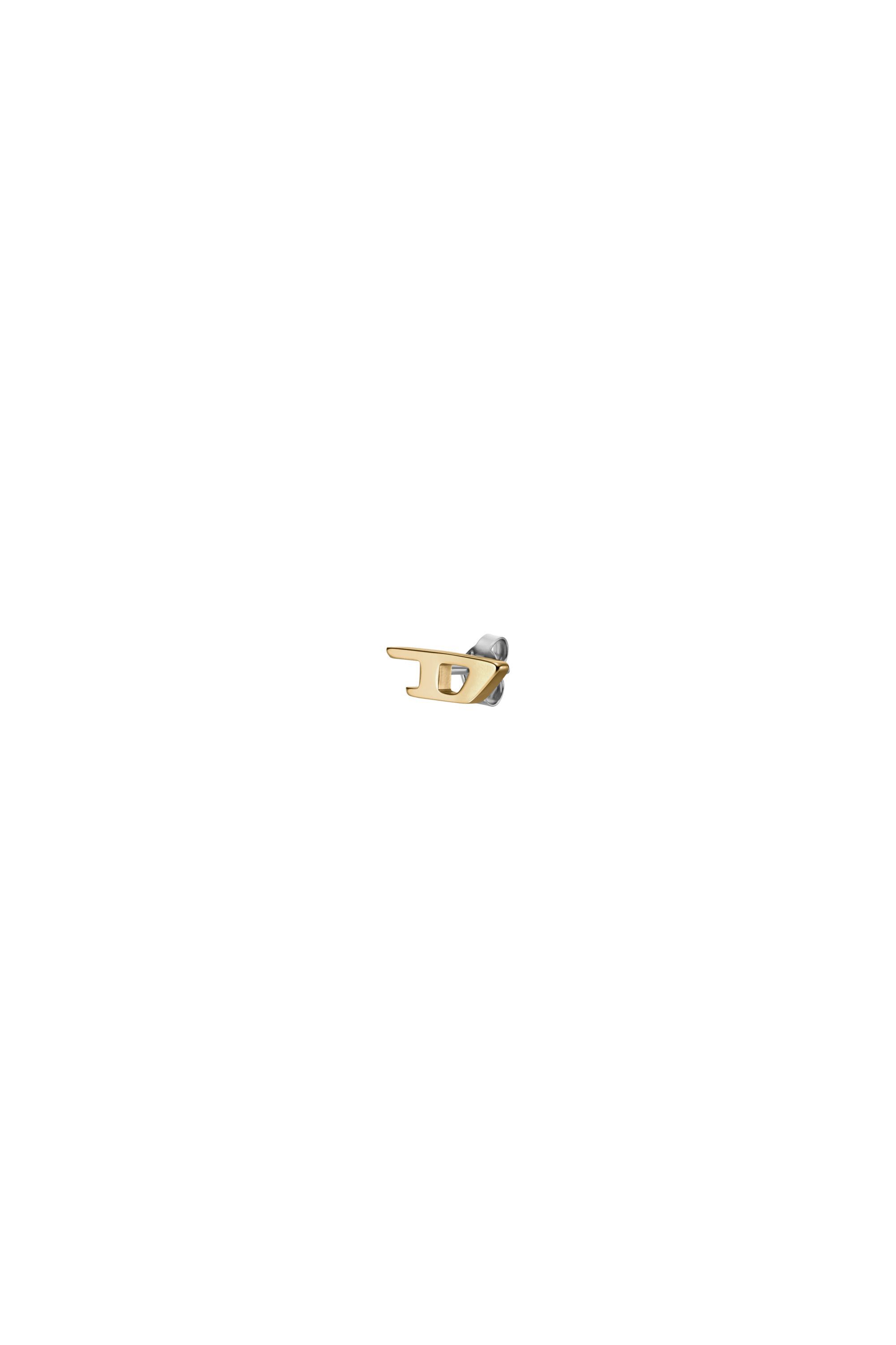 ★DIESEL★ stud single earring DX1520710 Women's Gold-tone Stainless steel stud earring | Gold | Diesel