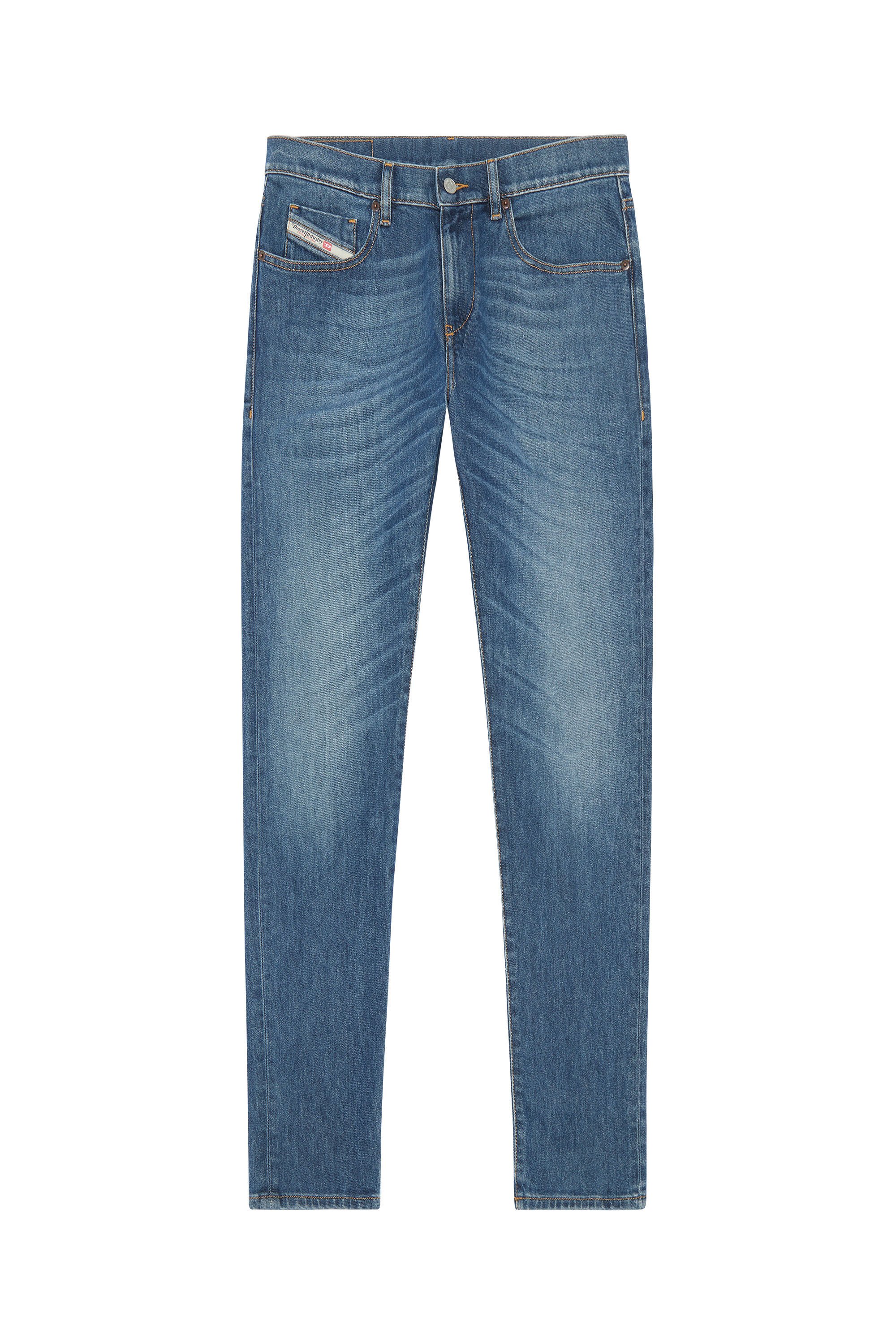Diesel - Slim Jeans 2019 D-Strukt 09F88, Azul medio - Image 2