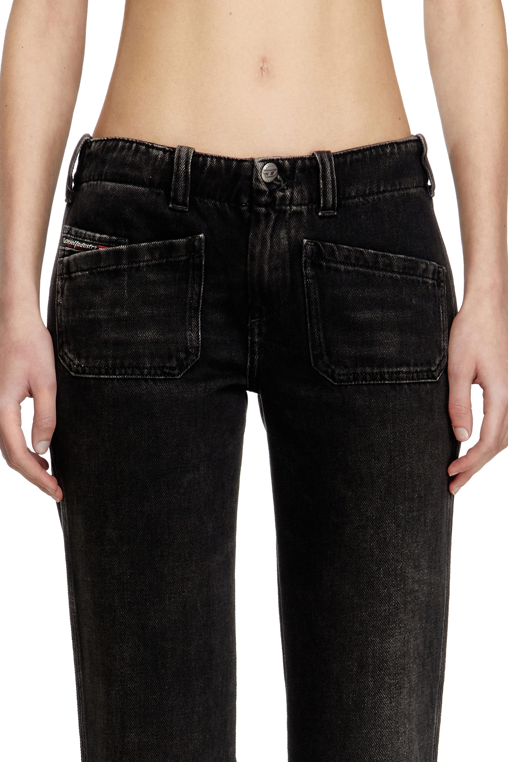 Diesel - Woman's Bootcut Jeans D-Keate 09J96, Black/Dark grey - 4
