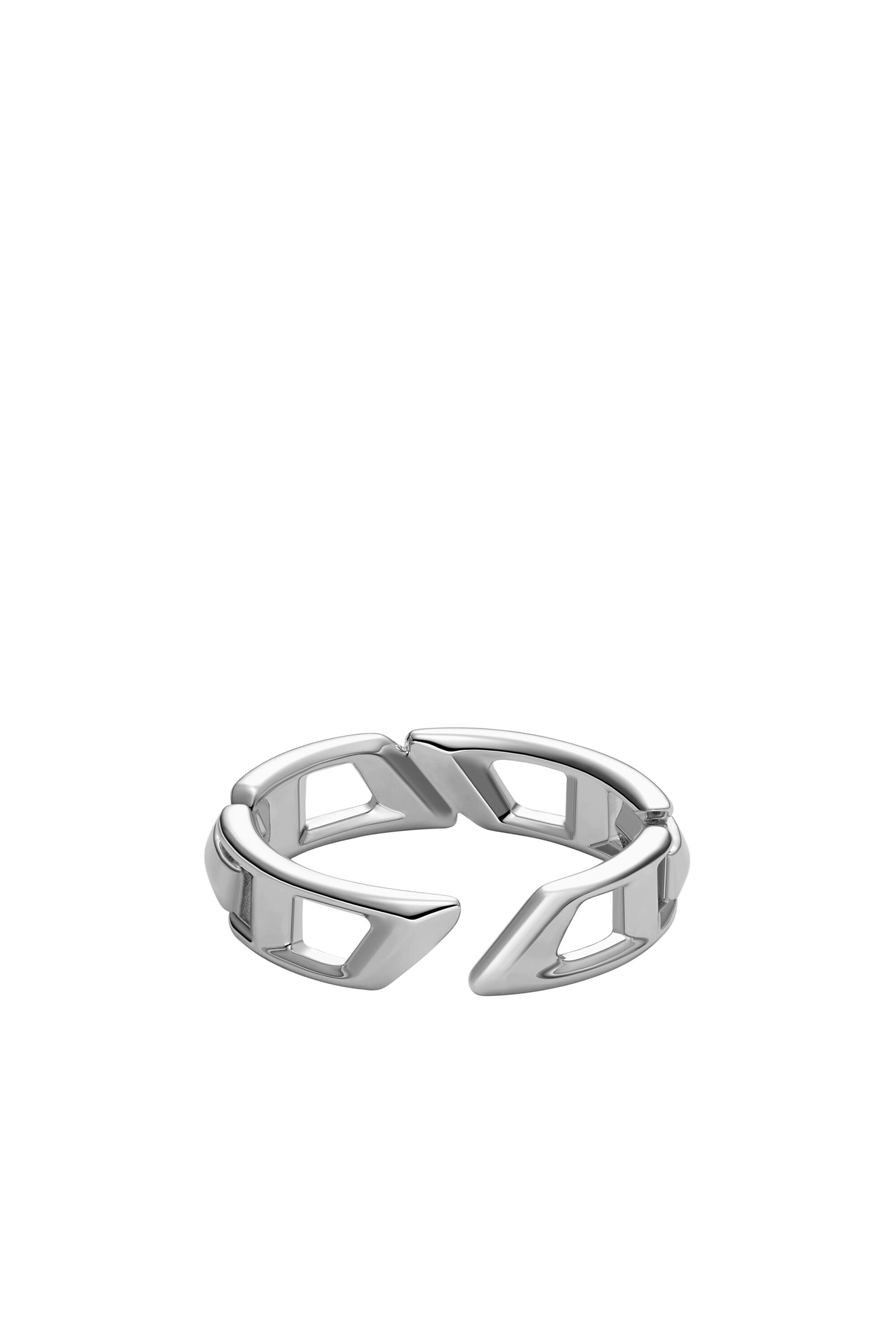 DIESEL シルバーリング D Logo Silver Band Ring 海外ブランド DIESEL】D (DIESEL/指輪 Ring Band Silver