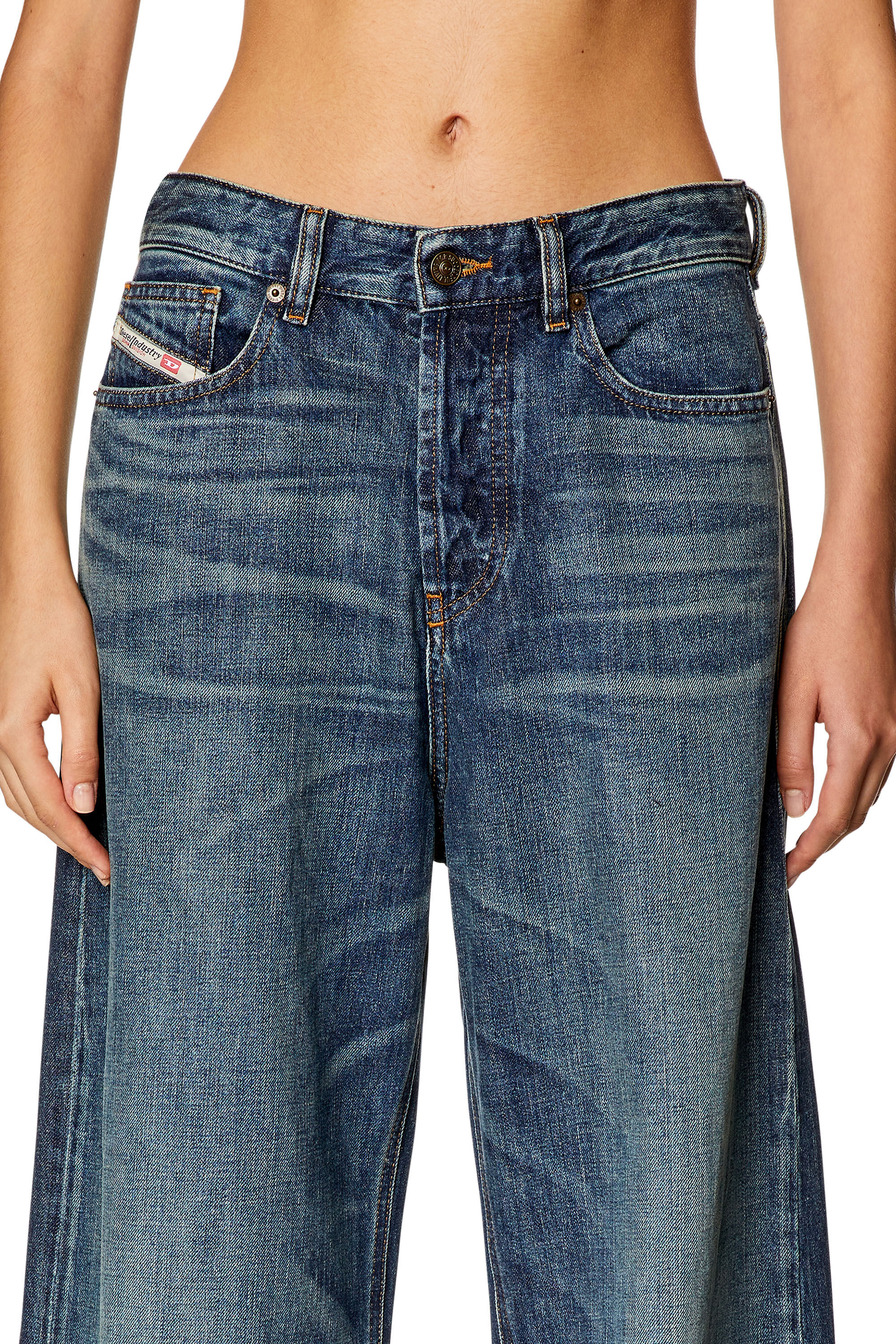 Women's Relaxed Jeans | Dark blue | Diesel 1996 D-Sire