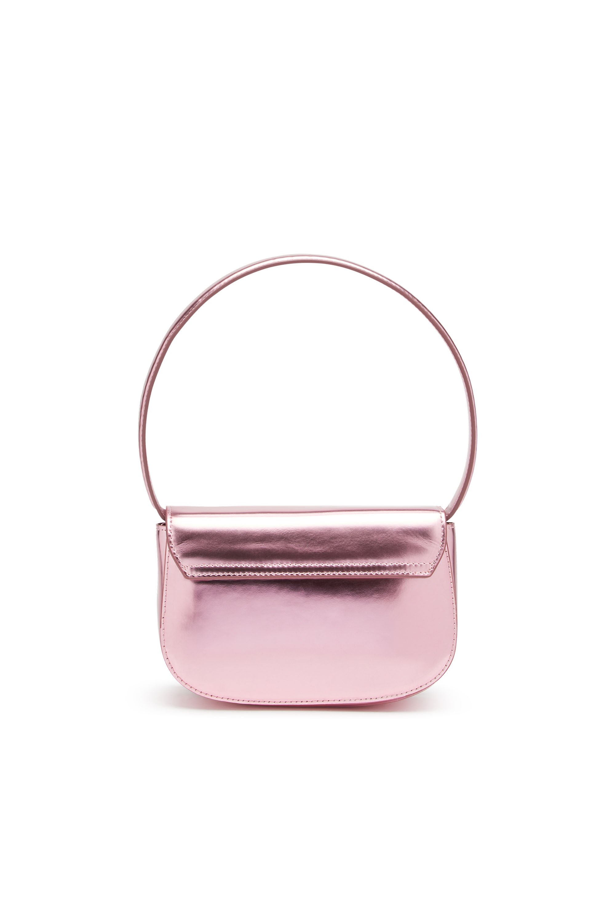 入荷通知 アプリ おすすめ Women's Pink | leather mirrored in bag shoulder 1DR-Iconic バッグ