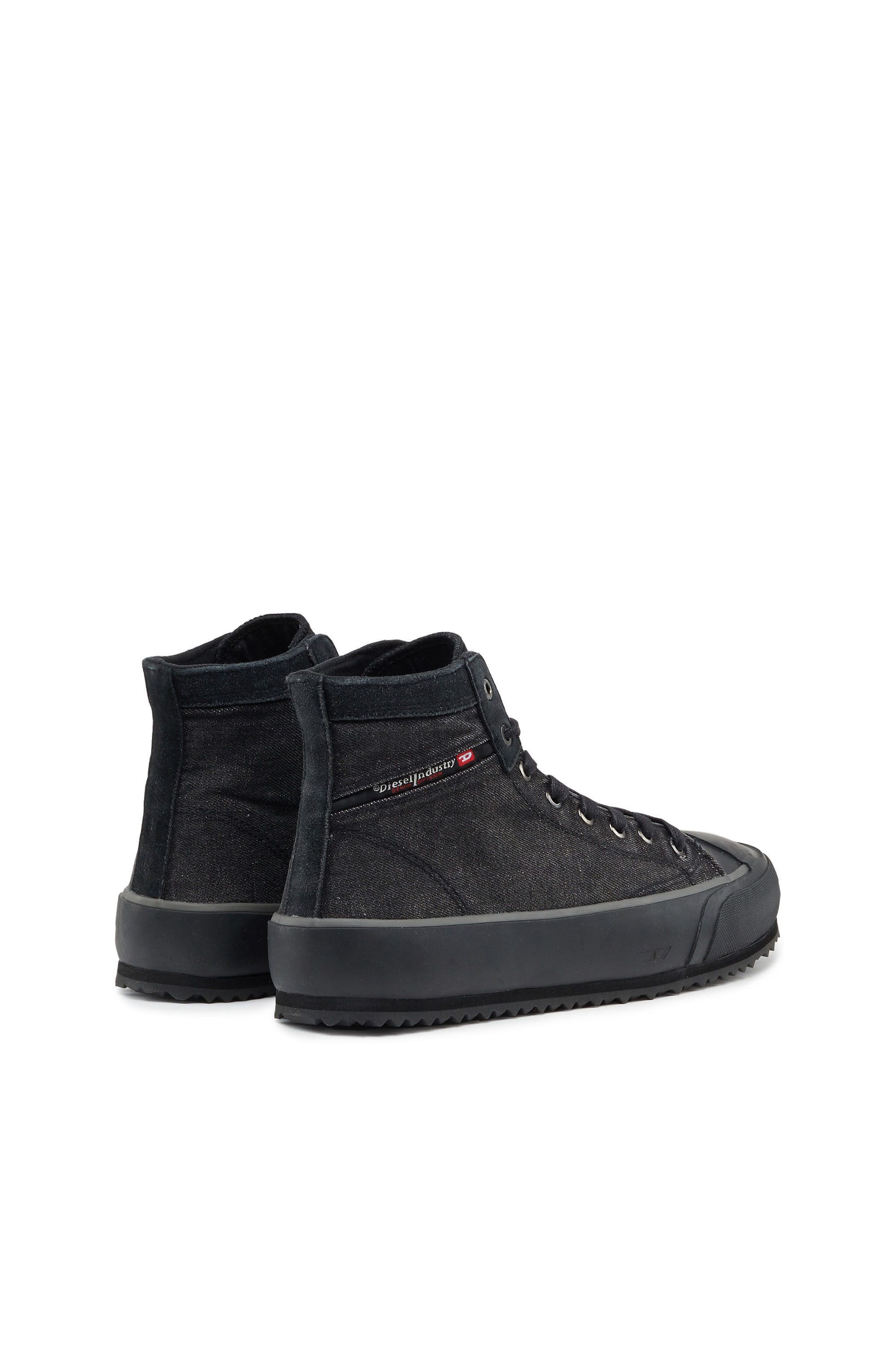 流行 S-PRINCIPIA flag with denim in sneakers High-top Man: MID 靴