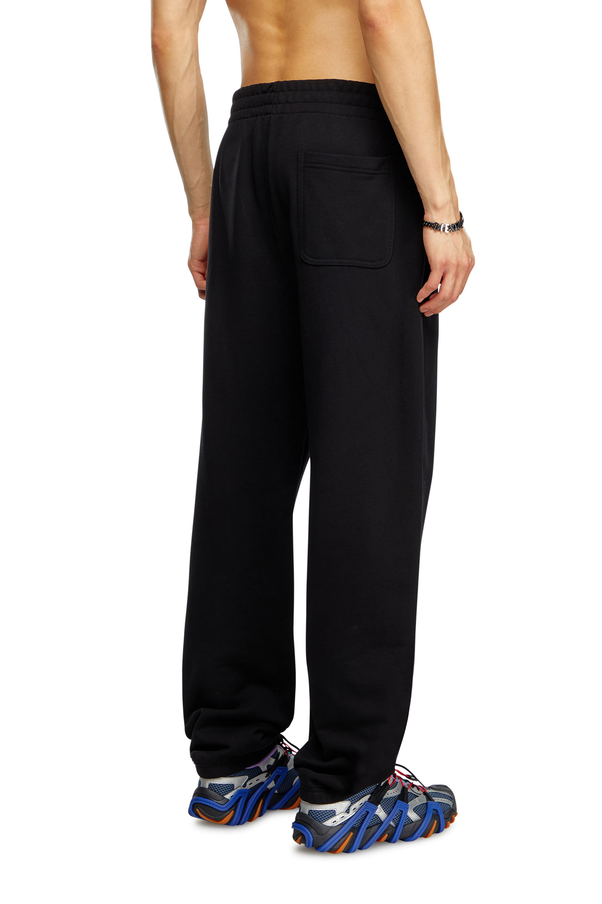 Diesel - P-MARKY-D, Pantalones deportivos con parche D bordado Hombre in Negro - 4