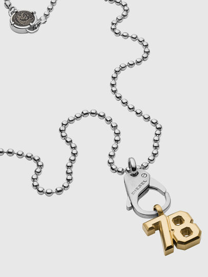 DX1229, Silver Diesel - DX1229, Silver - Necklaces - Image 2