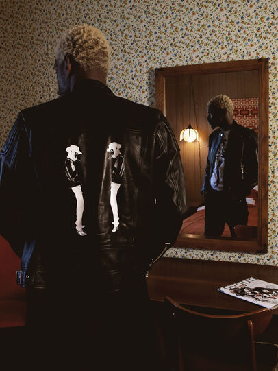 US-L-CODY, Black Diesel - US-L-CODY, Black - Leather jackets - Image 4