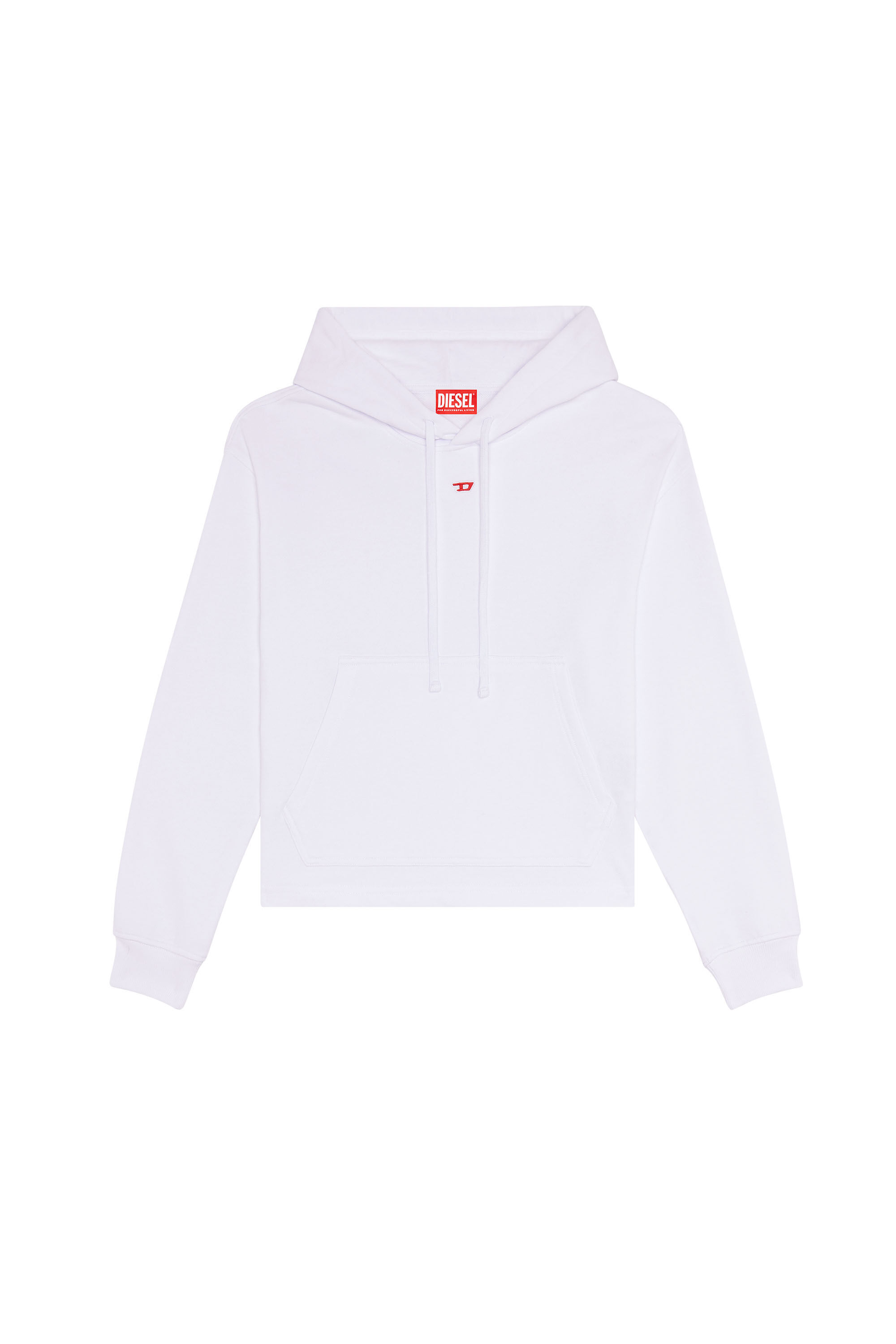人気 ブランド 服をチェック - 最新トレンドファッション D with hoodie Oversized Women's patch Diesel | White | トップス