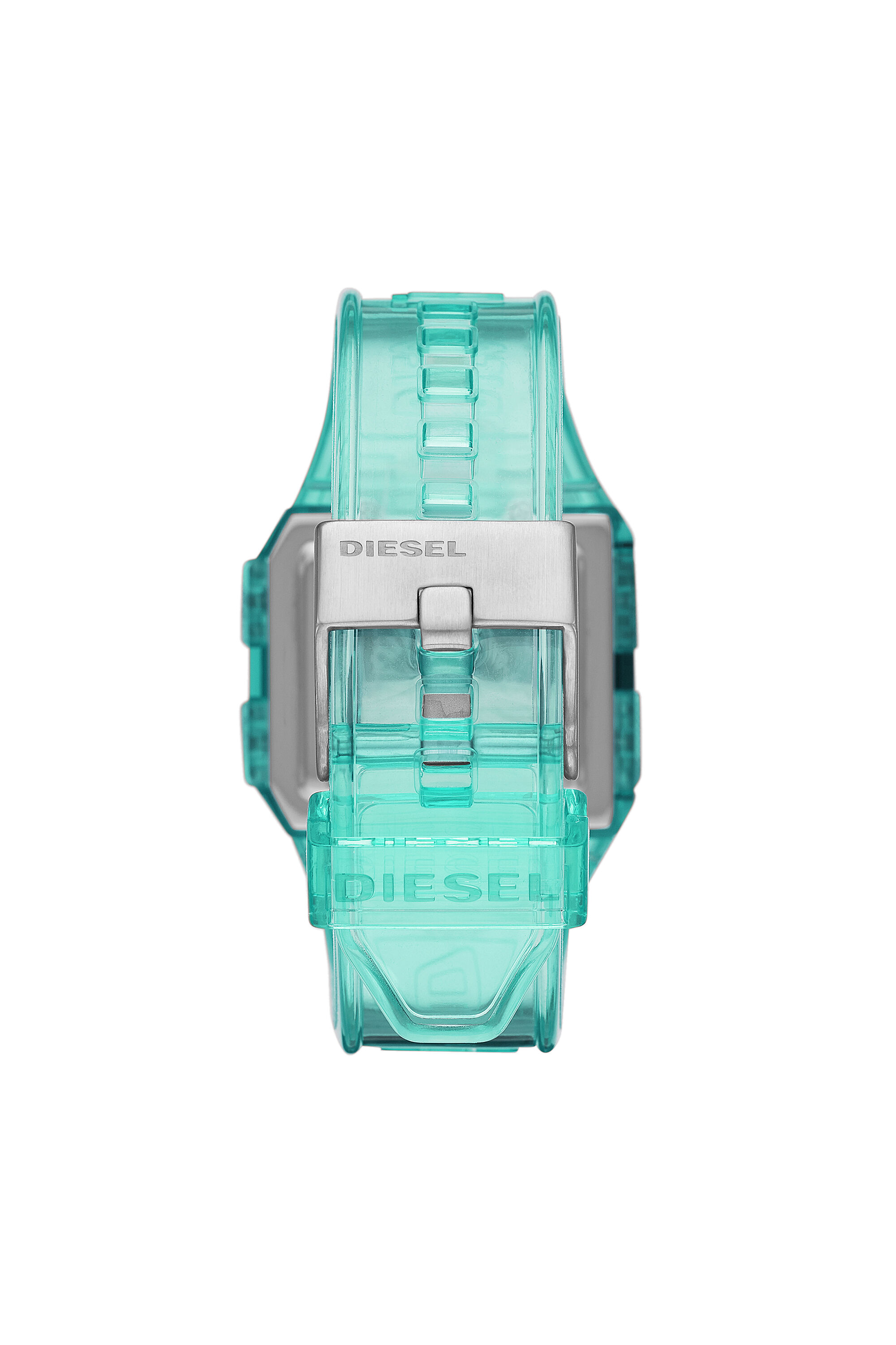 DZ1921 : Chopped Digital Millennial Mint Transparent Watch DZ1921 : Chopped Digital Millennial Mint Transparent Watch