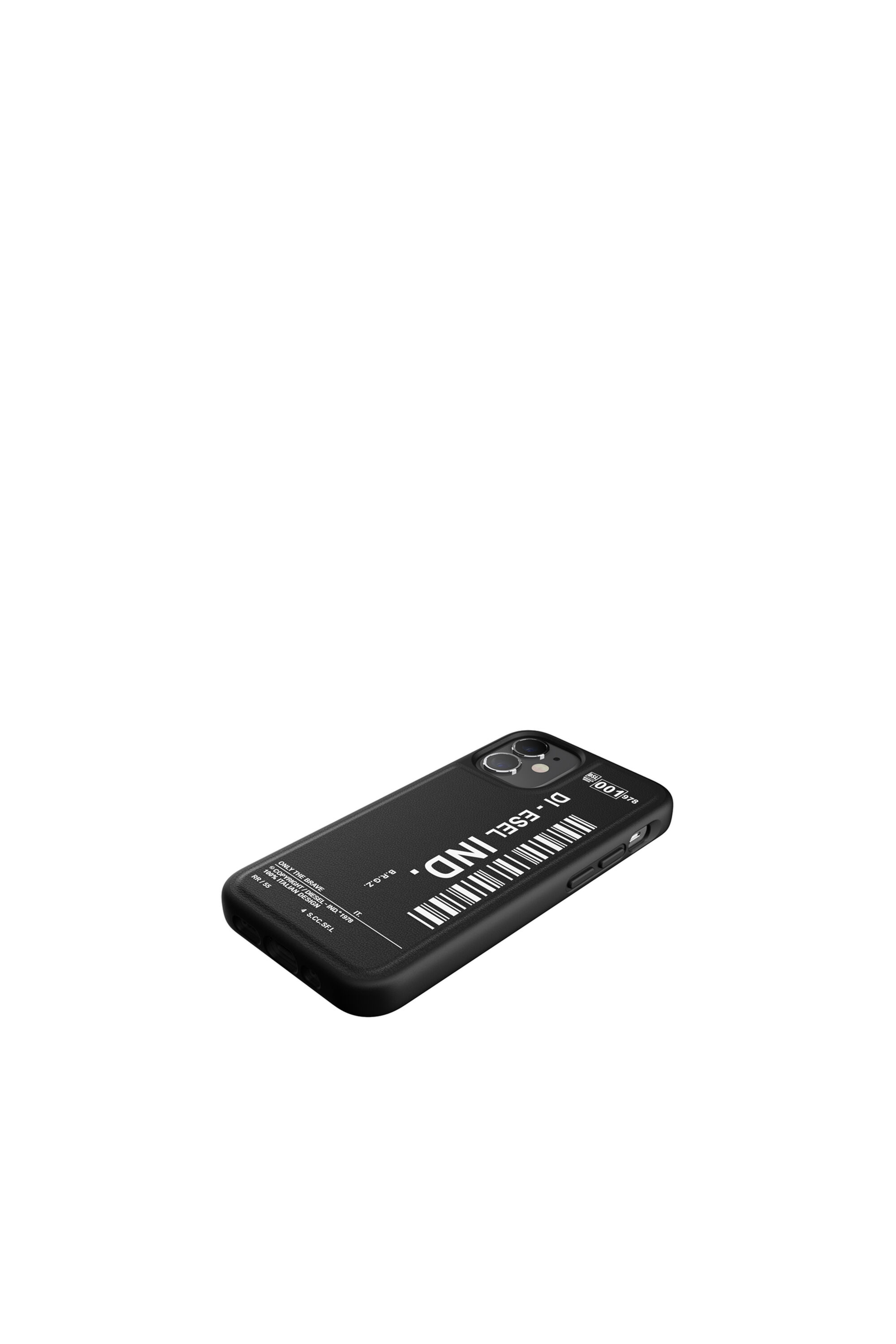 Diesel - 42488 STANDARD CASE, Funda moldeada por iPhone 12 Mini Unisex in Negro - 4