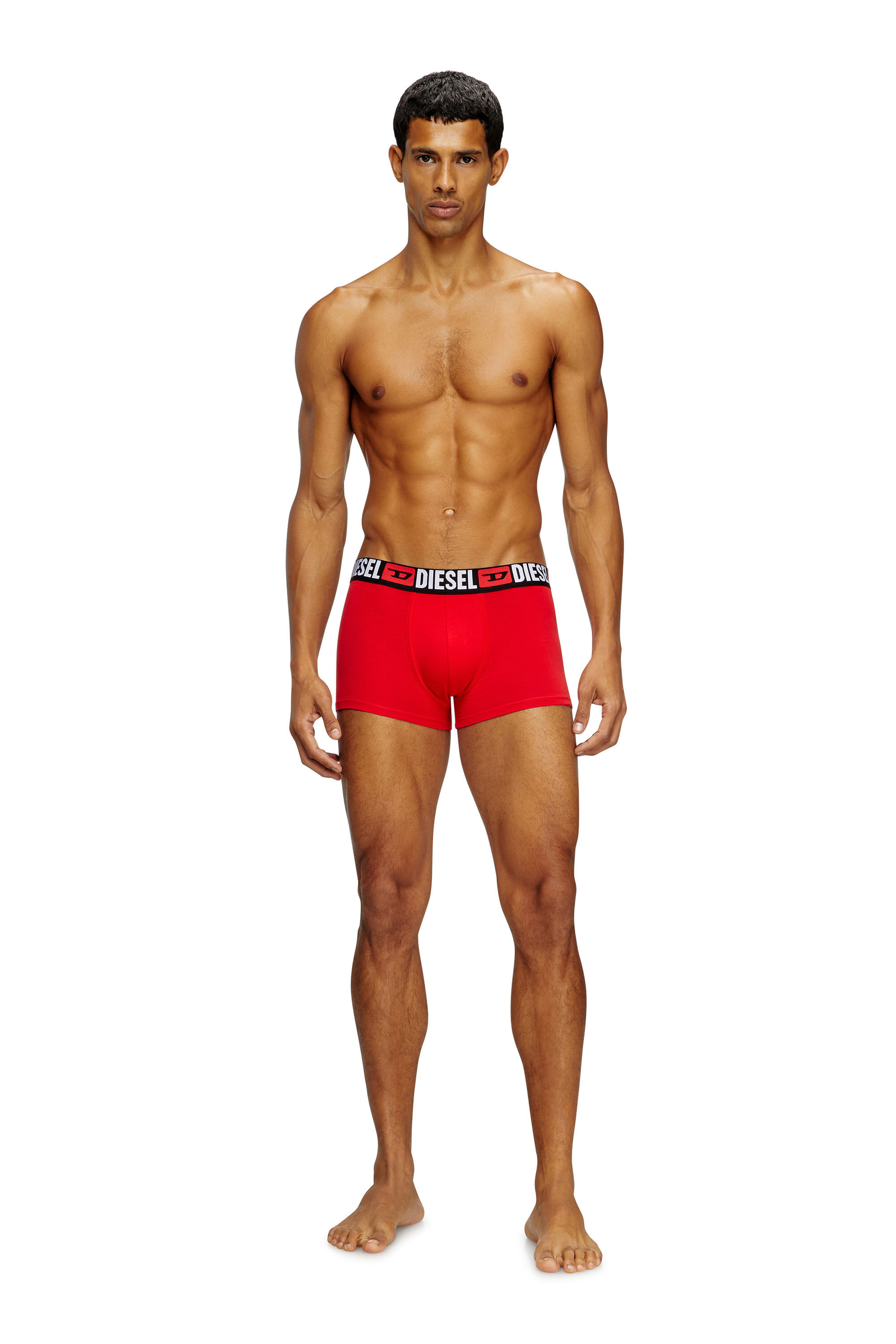Diesel - UMBX-DAMIENTHREEPACK, Set de tres calzoncillos bóxer con logotipo en la cintura Hombre in Multicolor - 2