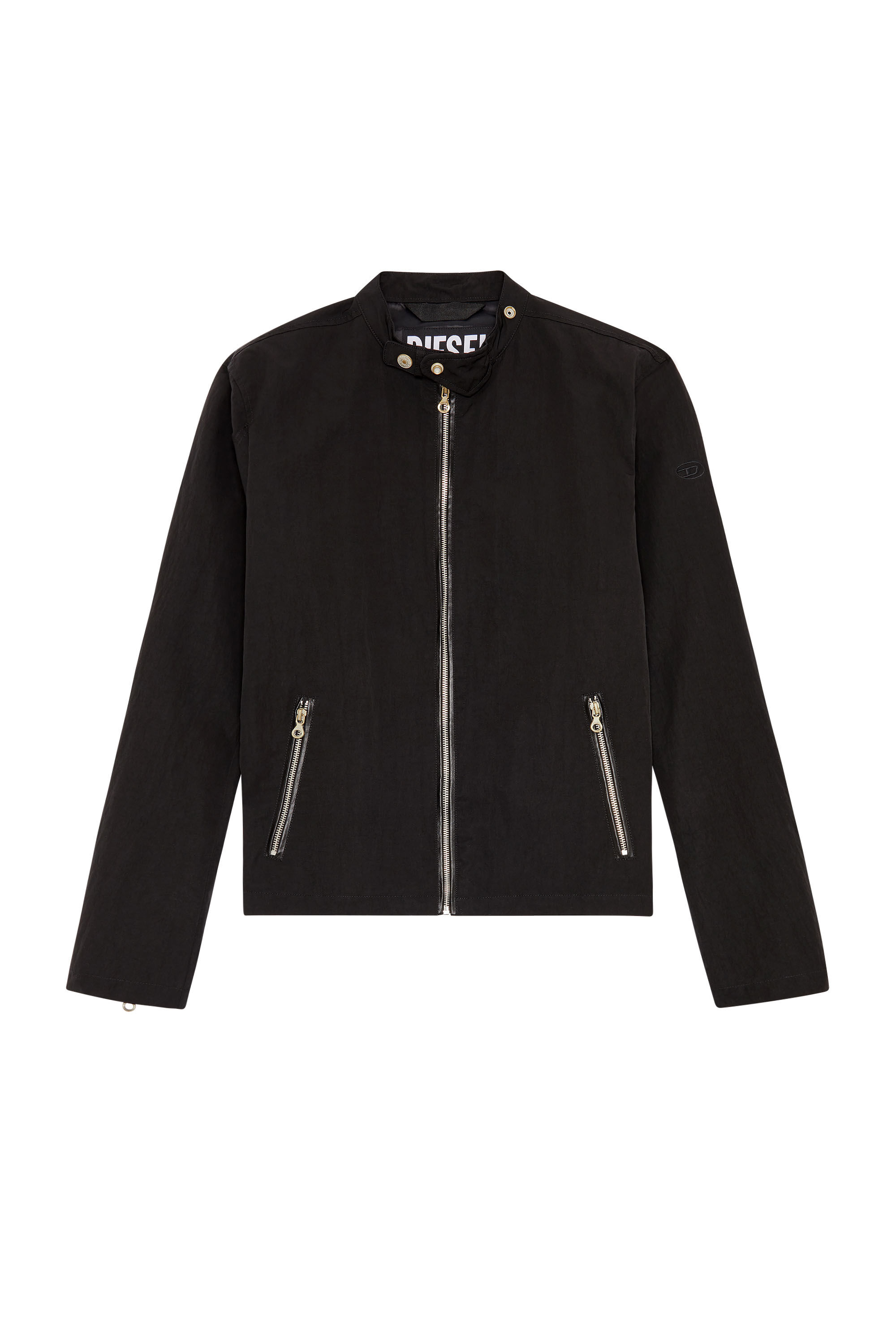 J-SOFORI-NEW Man: Biker jacket in textured technical canvas J-SOFORI-NEW Man: Biker jacket in textured technical canvas