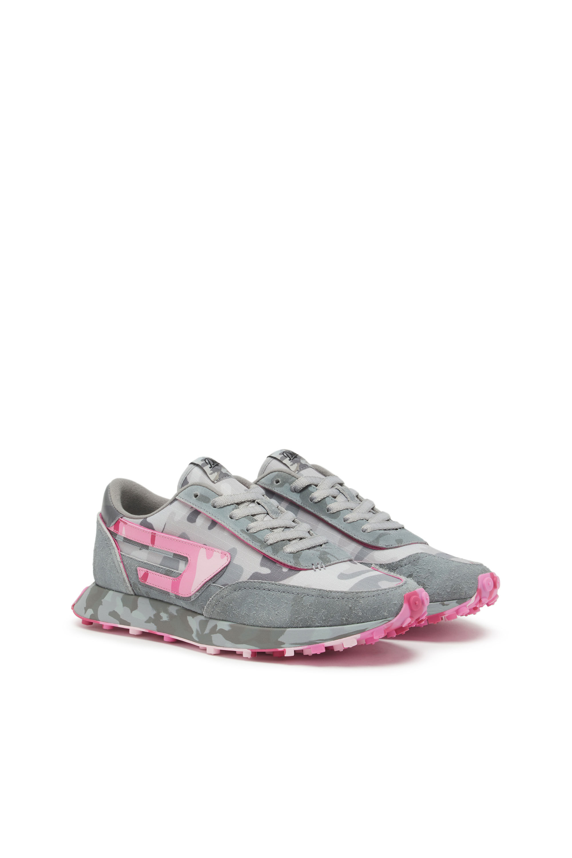 Diesel - S-RACER LC W, S-Racer Lc W - Deportivas bajas con estampado de camuflaje Mujer in Multicolor - 2