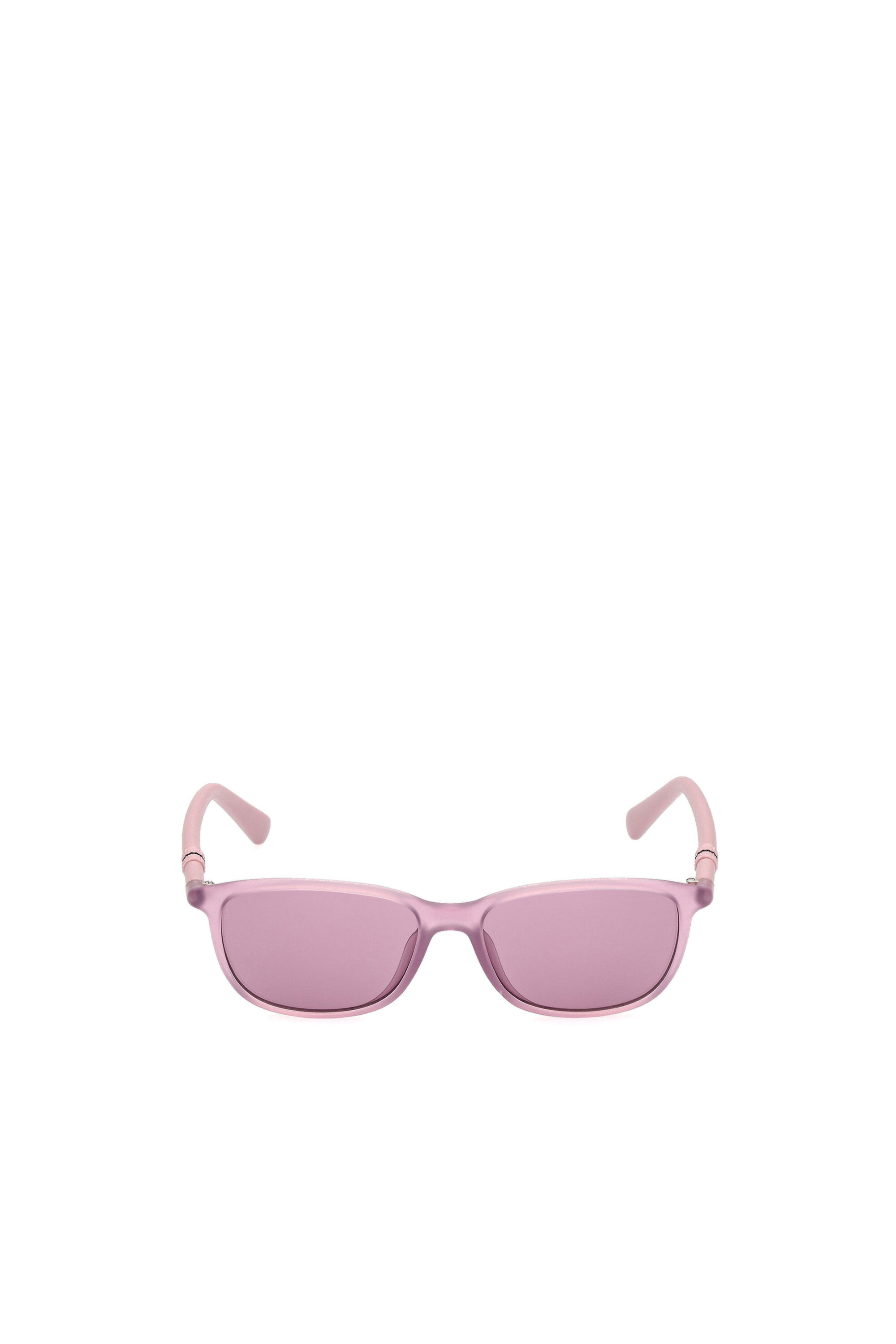 Diesel - DL0333, Woman's Squared sunglasses in injected acetate in Pink - 1