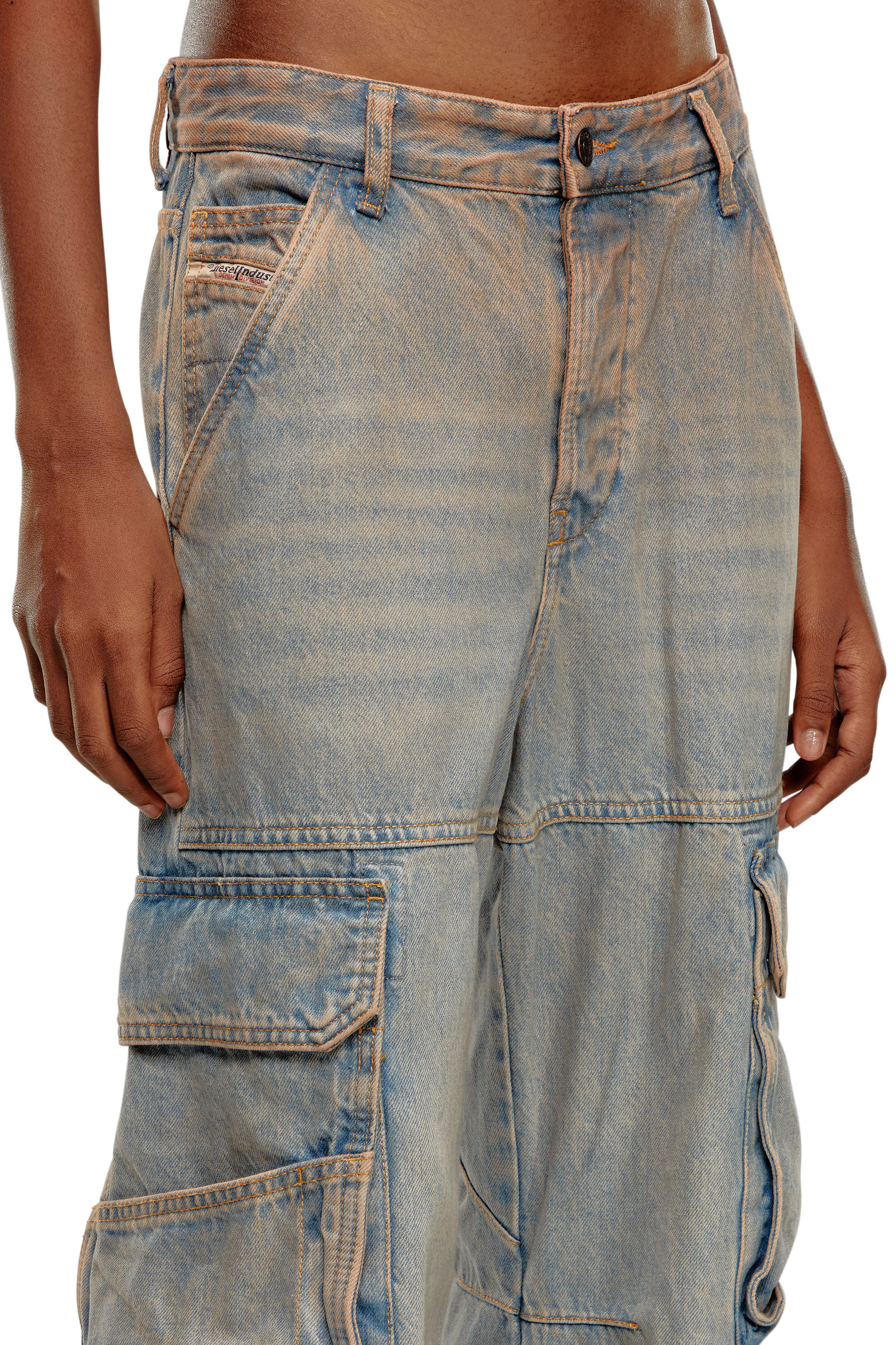 ★新春福袋2024★ Women's D-Sire 1996 Diesel | blue Light | Jeans Wide Relaxed パンツ