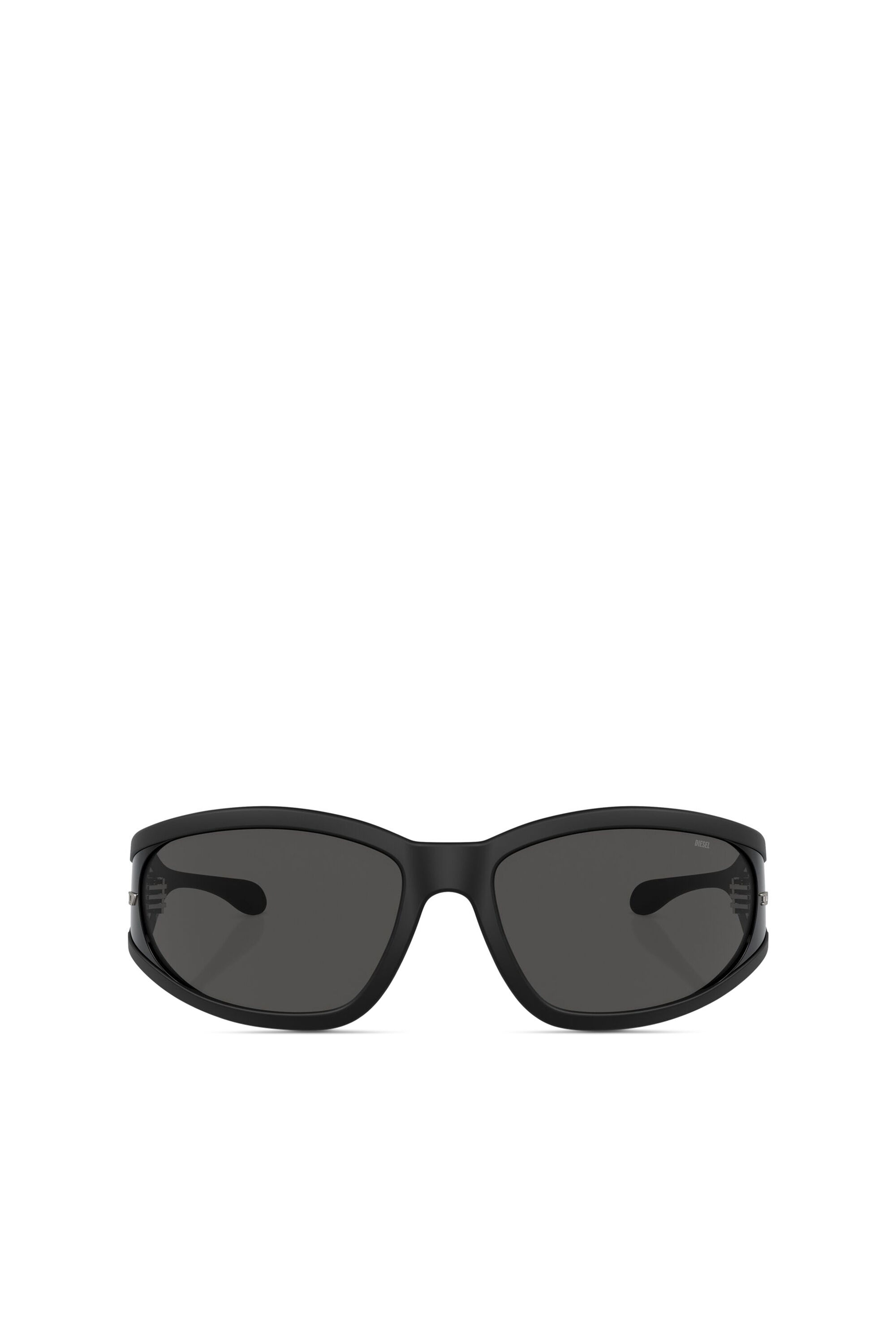 【送料込】 acetate in sunglasses Rectangular Women's | Diesel | Black 小物