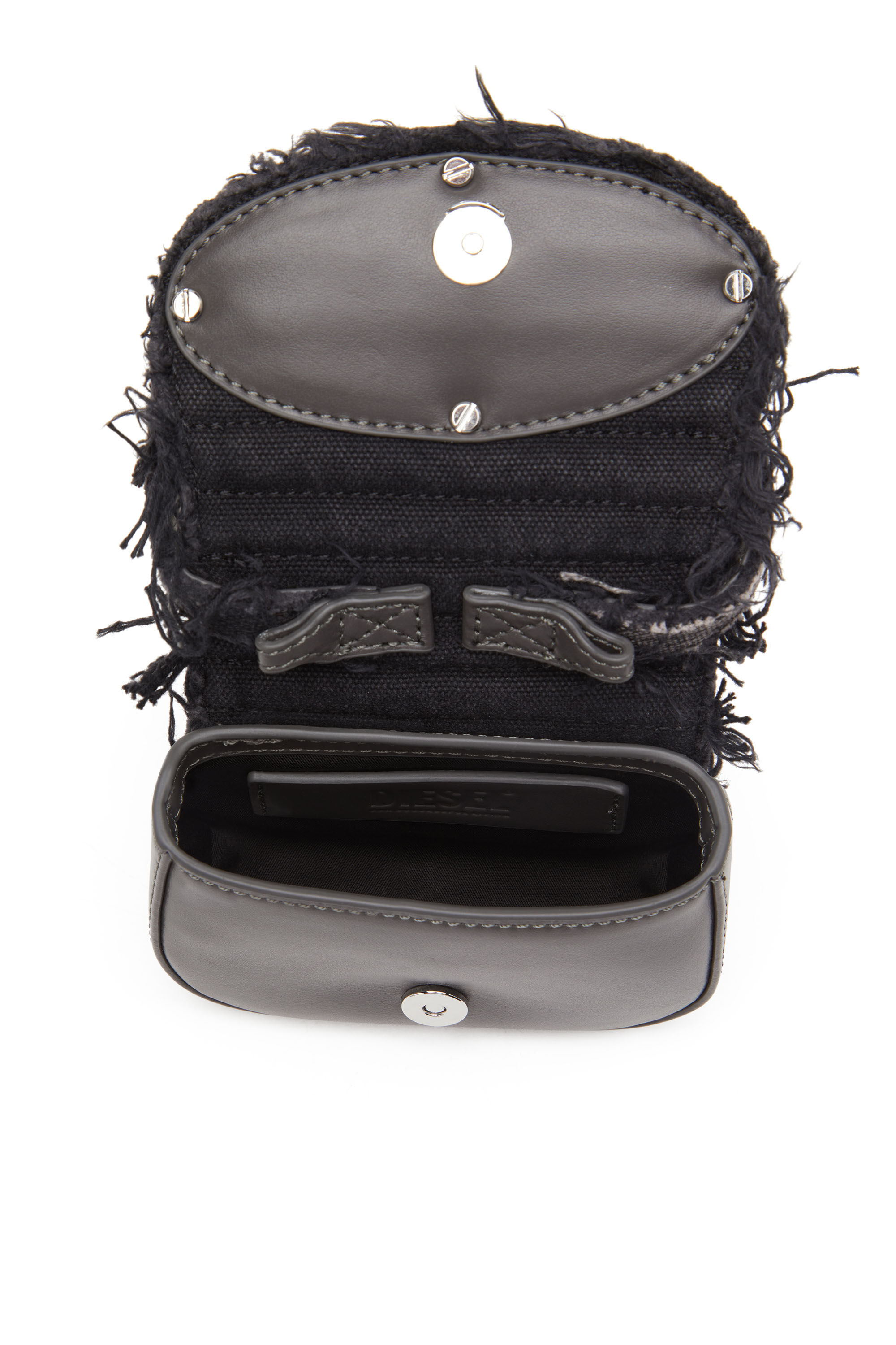 1DR XS Woman: Canvas mini bag with crystals   Diesel