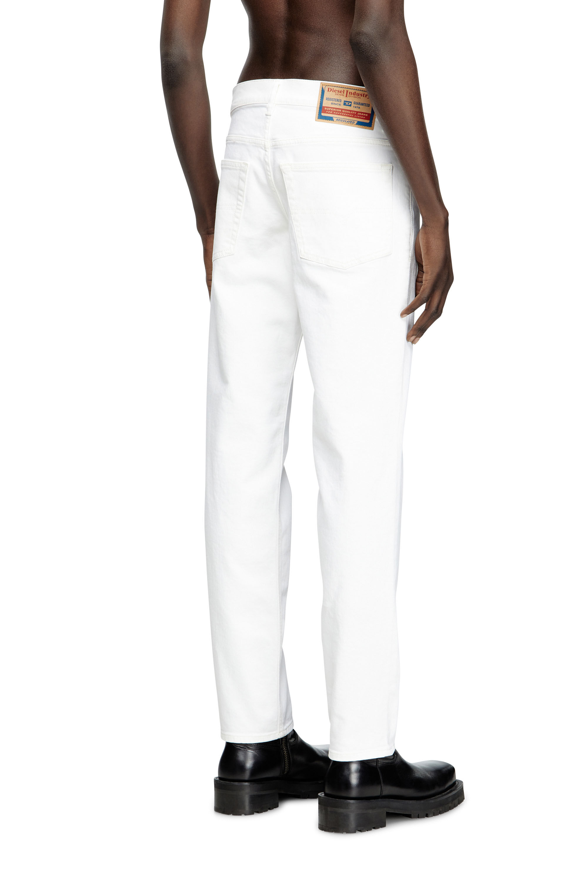 Men's Regular Jeans | White | Diesel 2023 D-Finitive